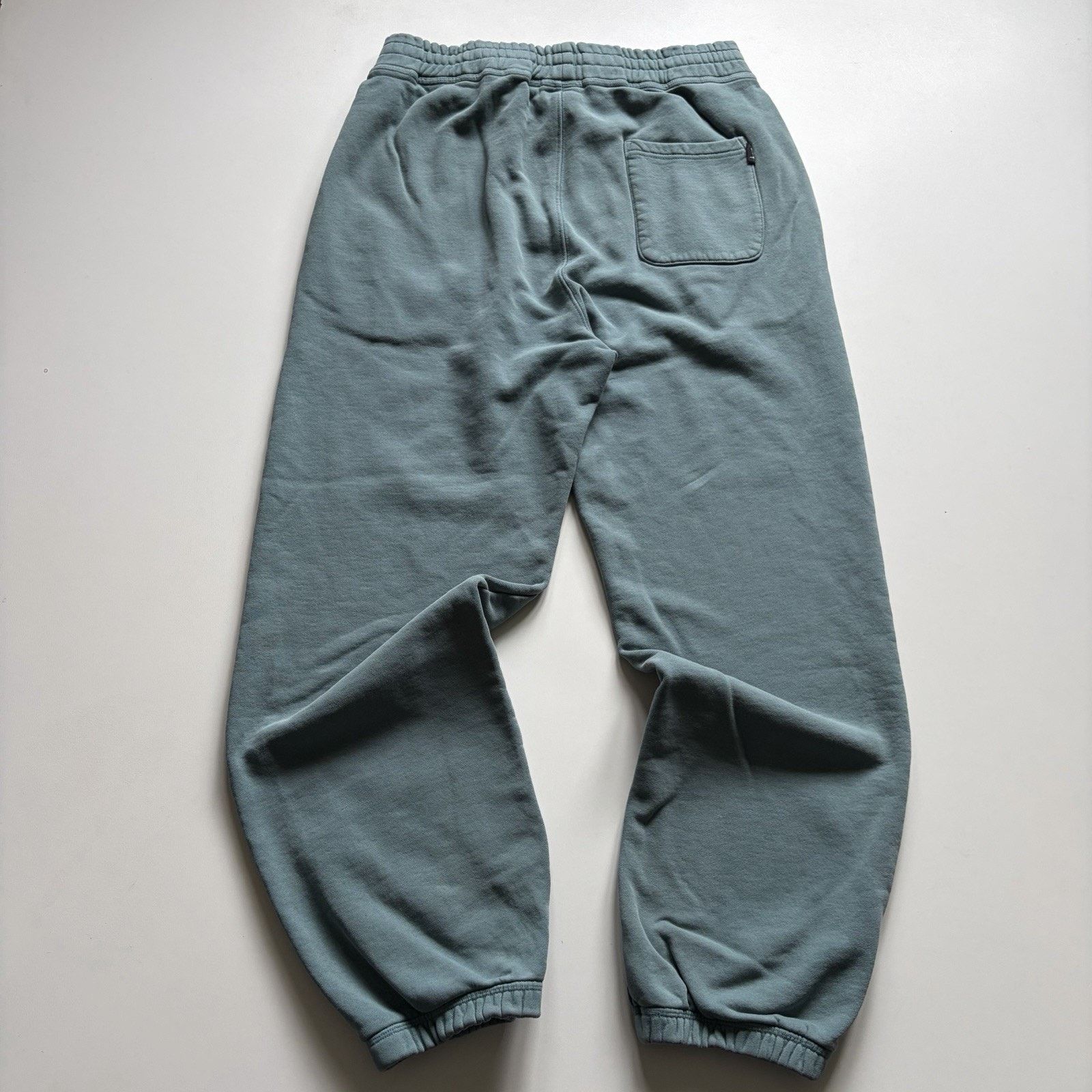 Stussy Stussy Sweatpants Medium Teal Green Embroidered Basic Logo Size US 32 / EU 48 - 4 Thumbnail