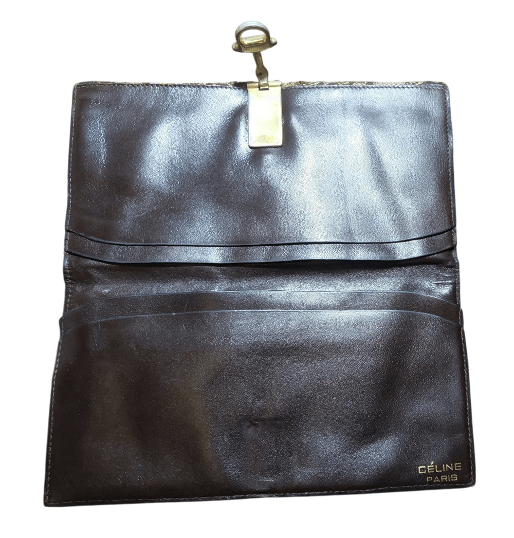 Celine Vintage Celine Long Wallet Size ONE SIZE - 4 Thumbnail