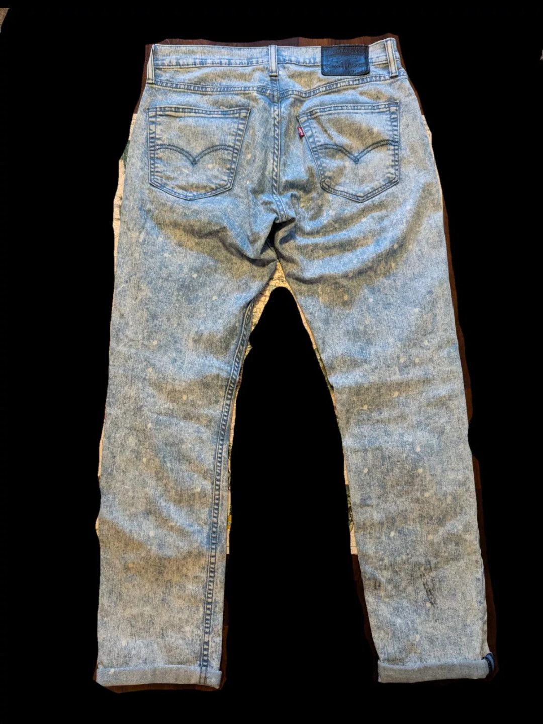 Levi's Levis 511 Jeans 31x32 Bleach Acid Wash Pants Size US 31 - 2 Thumbnail