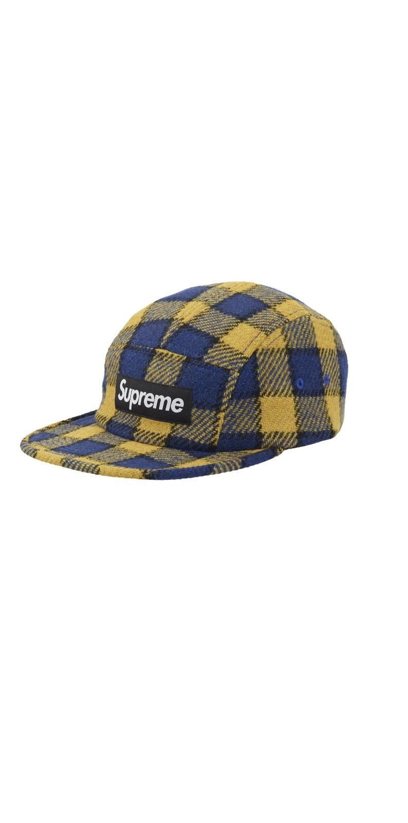 Supreme Harris Tweed Camp Cap | Grailed