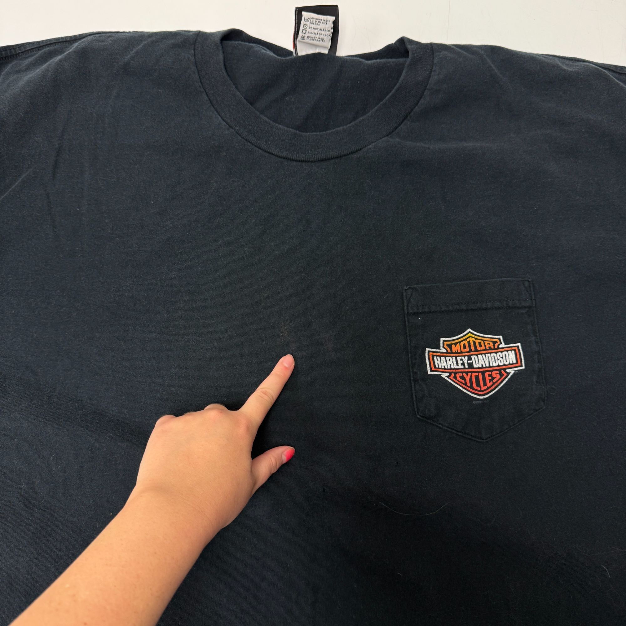 Harley Davidson Harley Davidson Corpus Christi Texas Long Sleeve FLAMES Tee Size US XXL / EU 58 / 5 - 11 Thumbnail