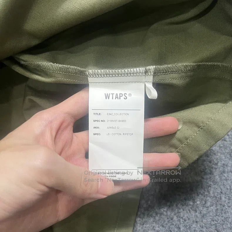 Wtaps Wtaps Four-pocket jacket with large back print Size US M / EU 48-50 / 2 - 4 Thumbnail