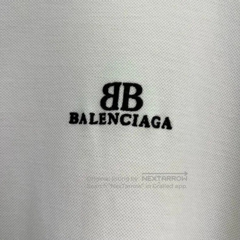 Balenciaga Balenciaga Embroidered Logo Loose Polo. Size US XXL / EU 58 / 5 - 3 Thumbnail