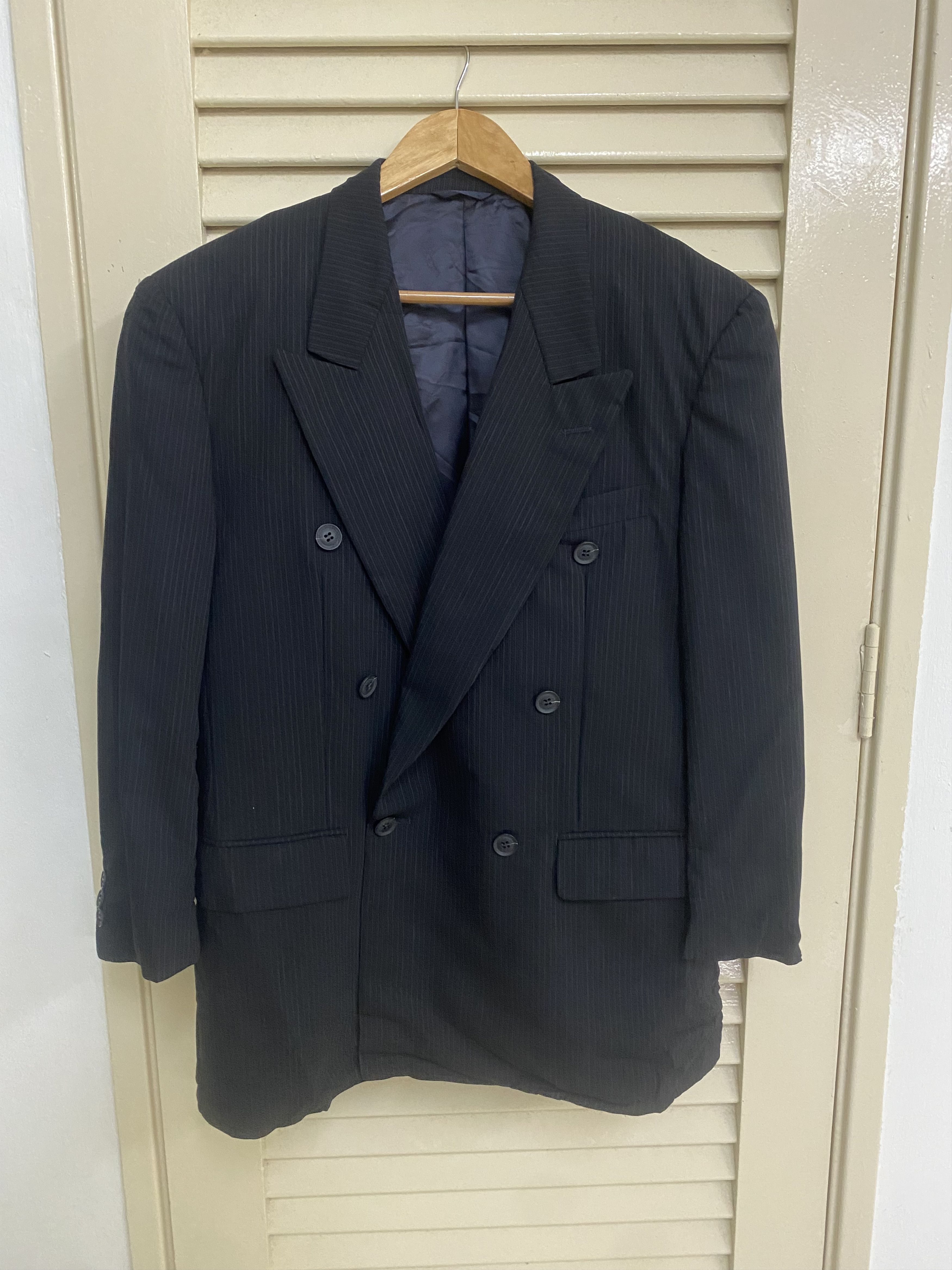 Balenciaga Balenciaga Striped Blazer Size 44R - 1 Thumbnail