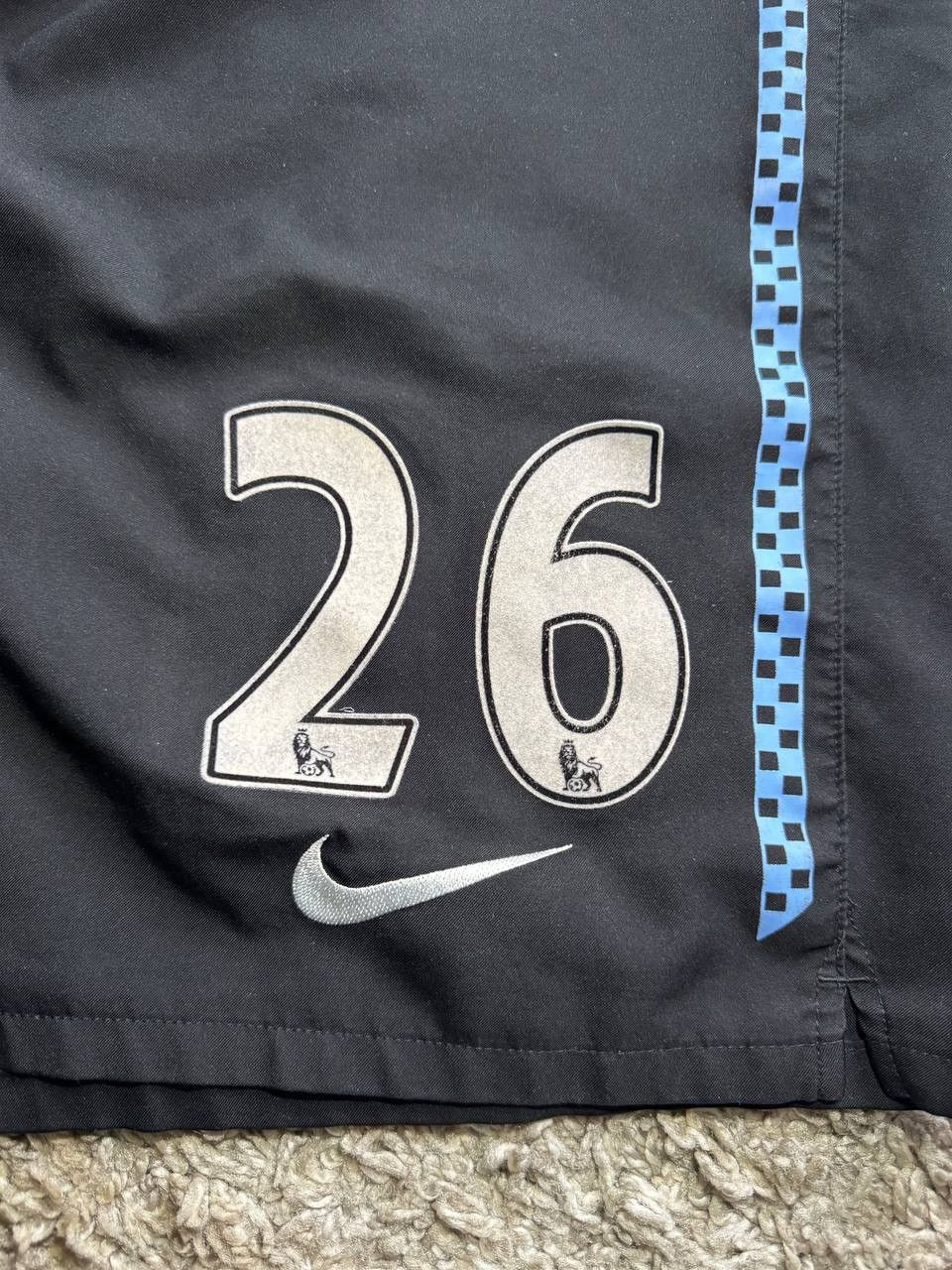 Nike Nike Aston Villa FC Andreas Weimann match-worn soccer shorts Size US 38 / EU 54 - 4 Thumbnail