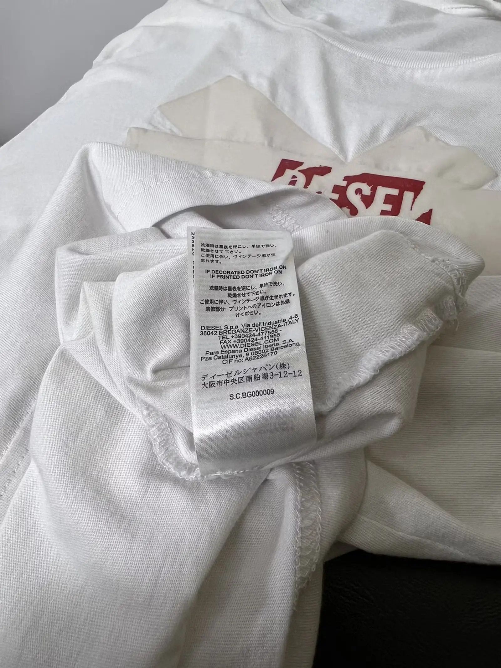 Diesel Diesel men’s T-shirt Size US M / EU 48-50 / 2 - 6 Thumbnail
