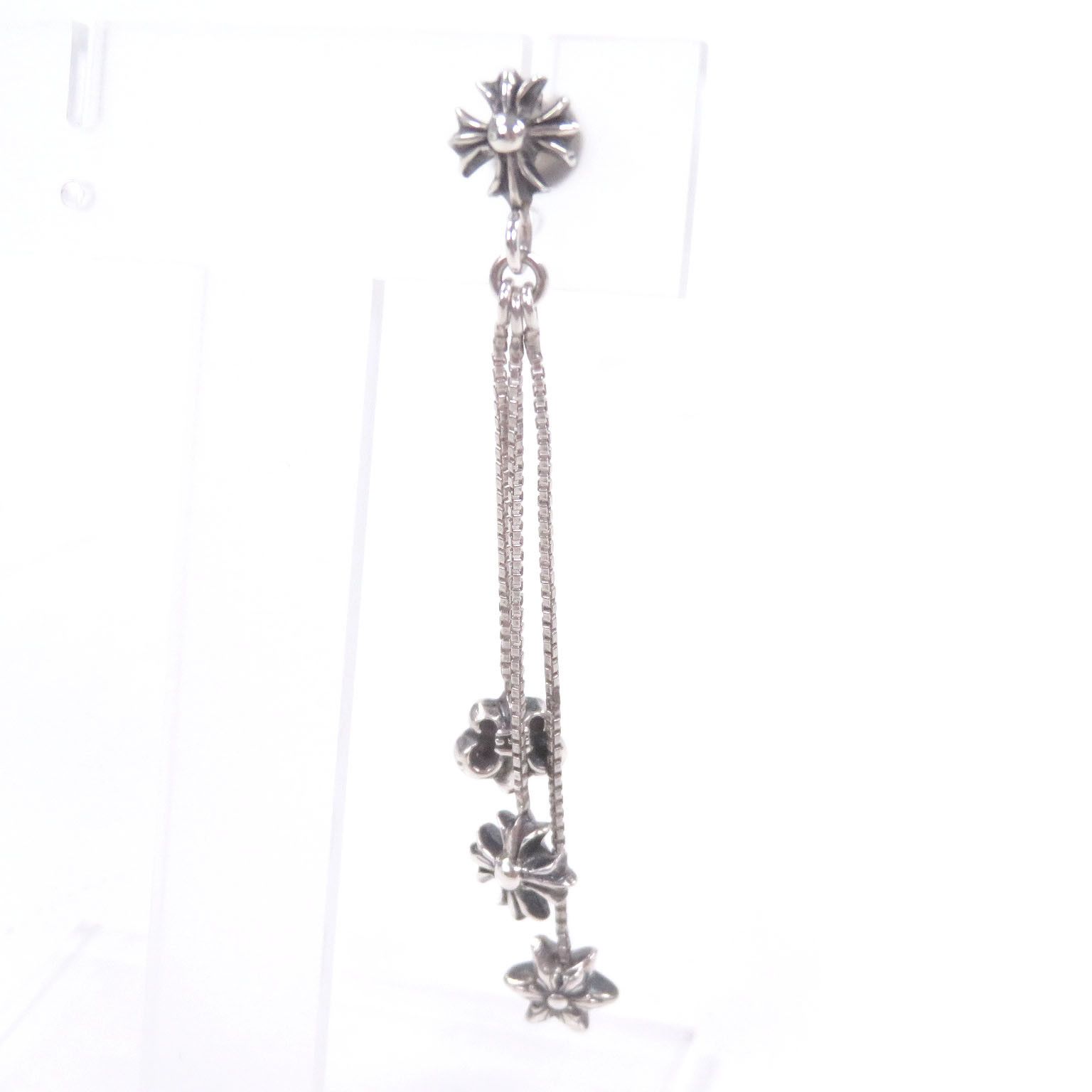 Chrome Hearts Chrome Hearts Chrome Hearts Pierce JOJOEARRING Silver Earring Precious Metal Earrings DUTY FREE for USA Size ONE SIZE - 1 Thumbnail