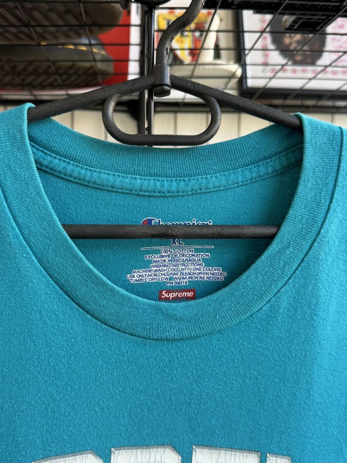Champion × Supreme Supreme X Champion Chrome Tee Size US L / EU 52-54 / 3 - 6 Thumbnail