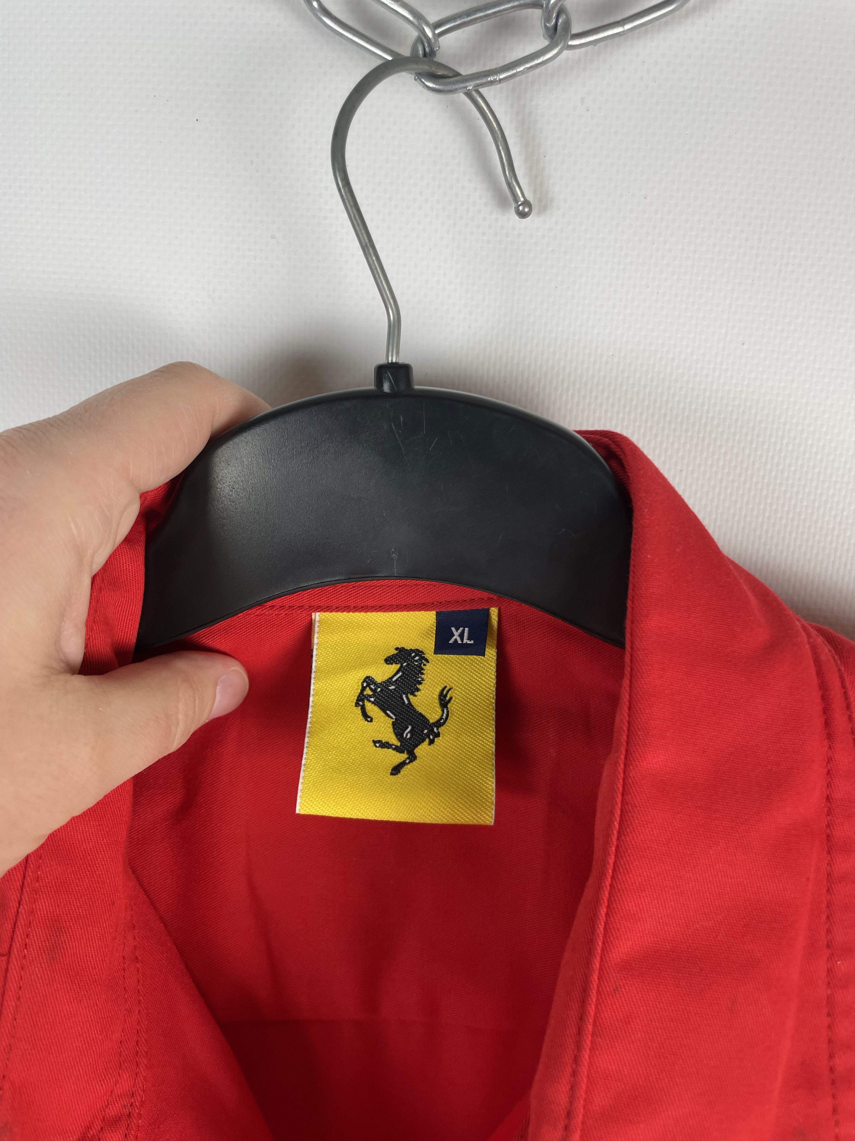 Ferrari Vintage Ferrari shirt racing Size US XL / EU 56 / 4 - 5 Thumbnail