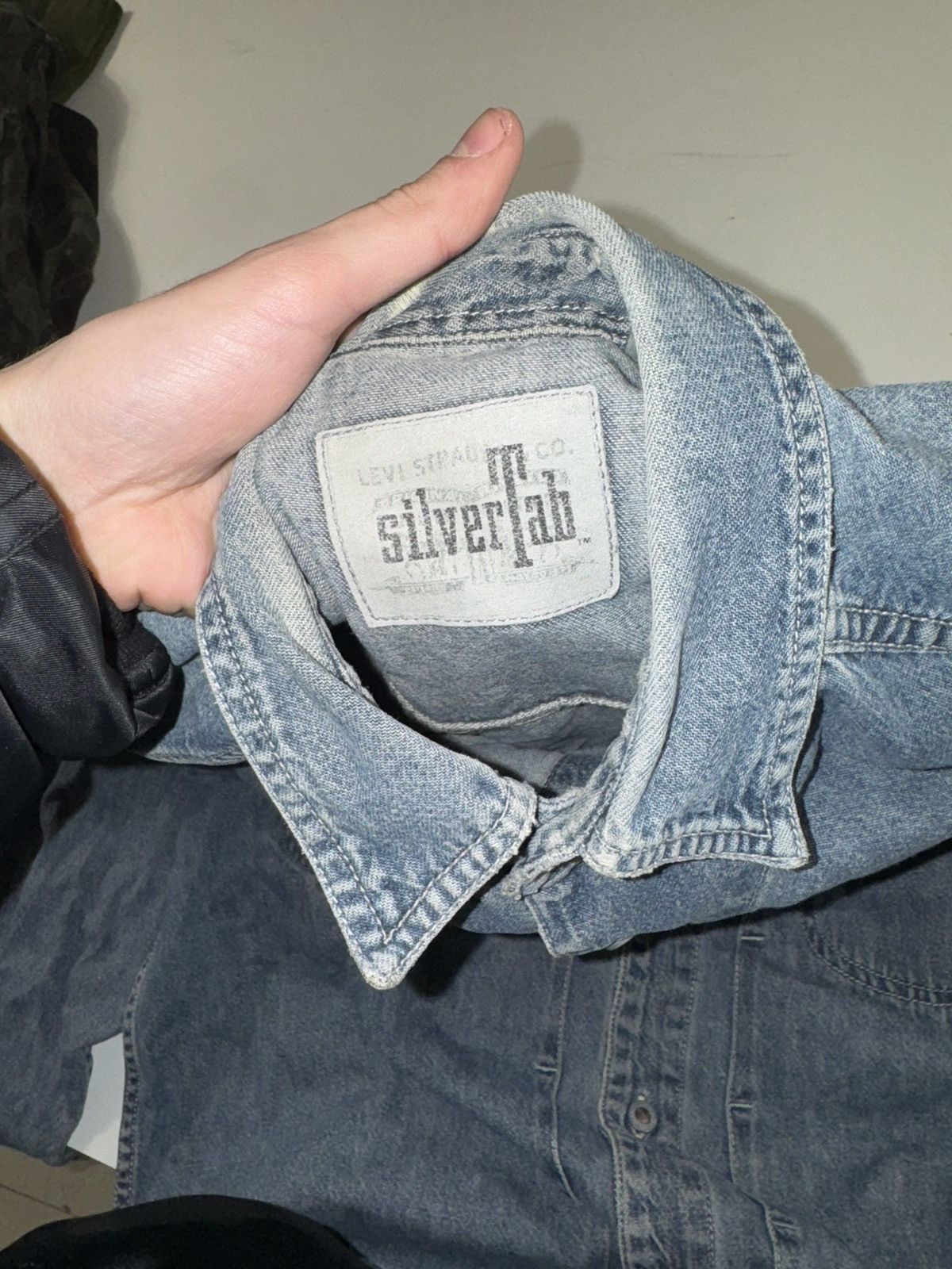 Levi's × Vintage Vintage Levis SilverTab denim shirt Size US M / EU 48-50 / 2 - 3 Thumbnail