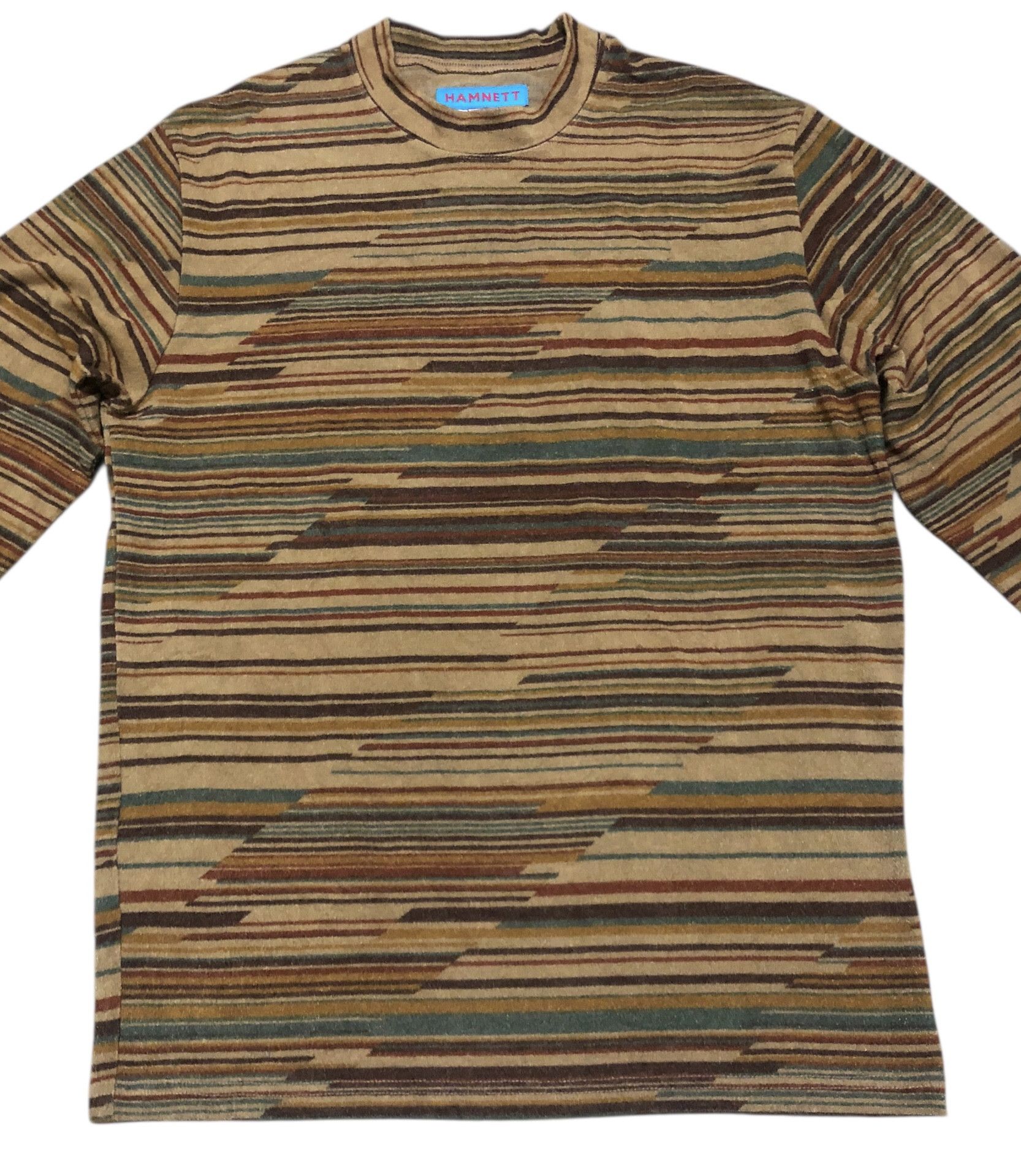 Katharine Hamnett London 🔥Vintage KATHERINE HAMNETT Striped Archive Longsleeve Shirt Size M / US 6-8 / IT 42-44 - 5 Thumbnail