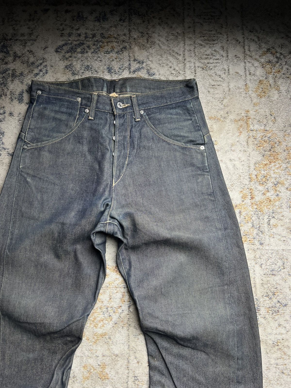 Levi's Levis Engineered Twisted Raw Jeans Size US 30 / EU 46 - 4 Thumbnail