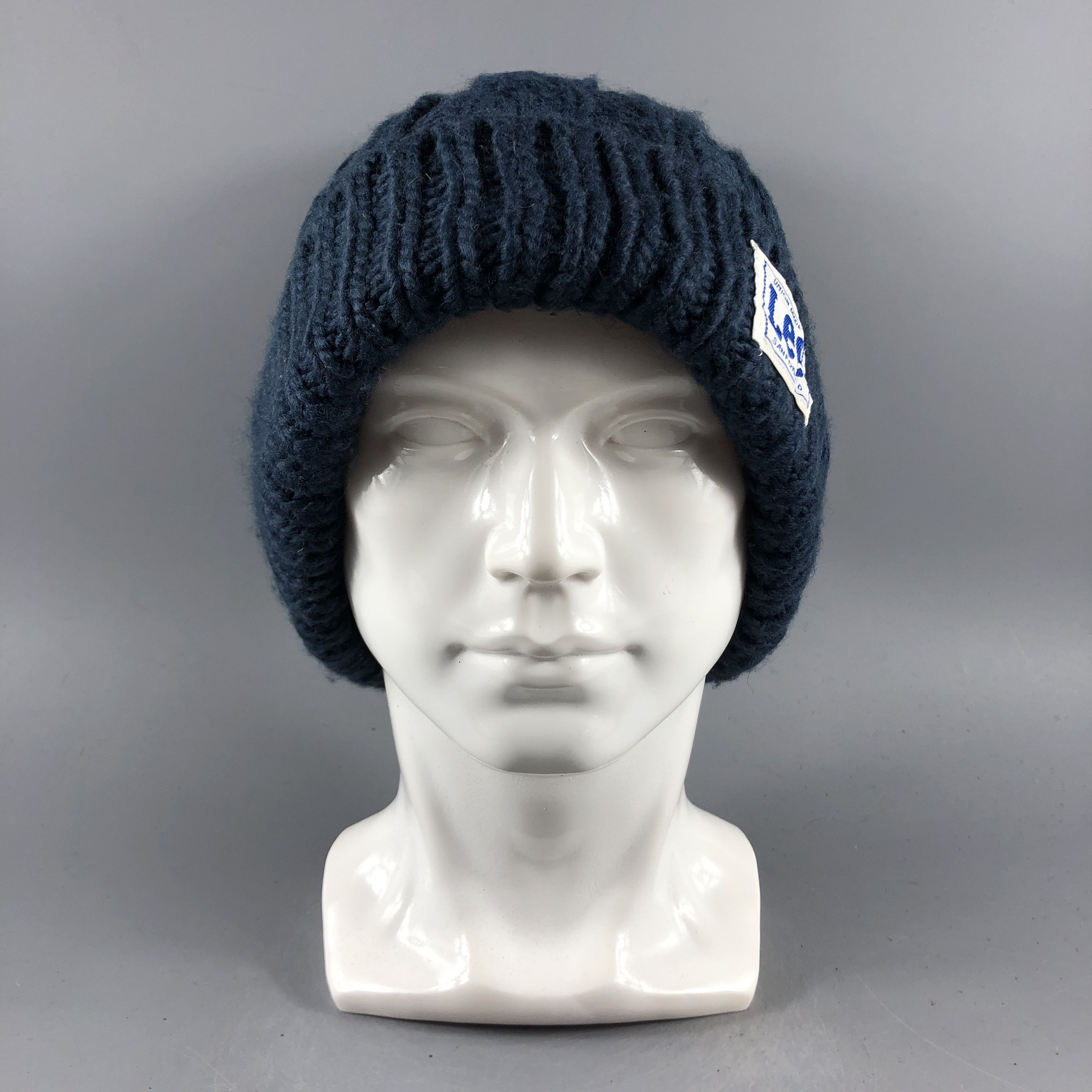 Lee × Vintage Lee Cable Knit PomPom Beanie Snow Hat Snow Cap -D540 Size ONE SIZE - 7 Thumbnail