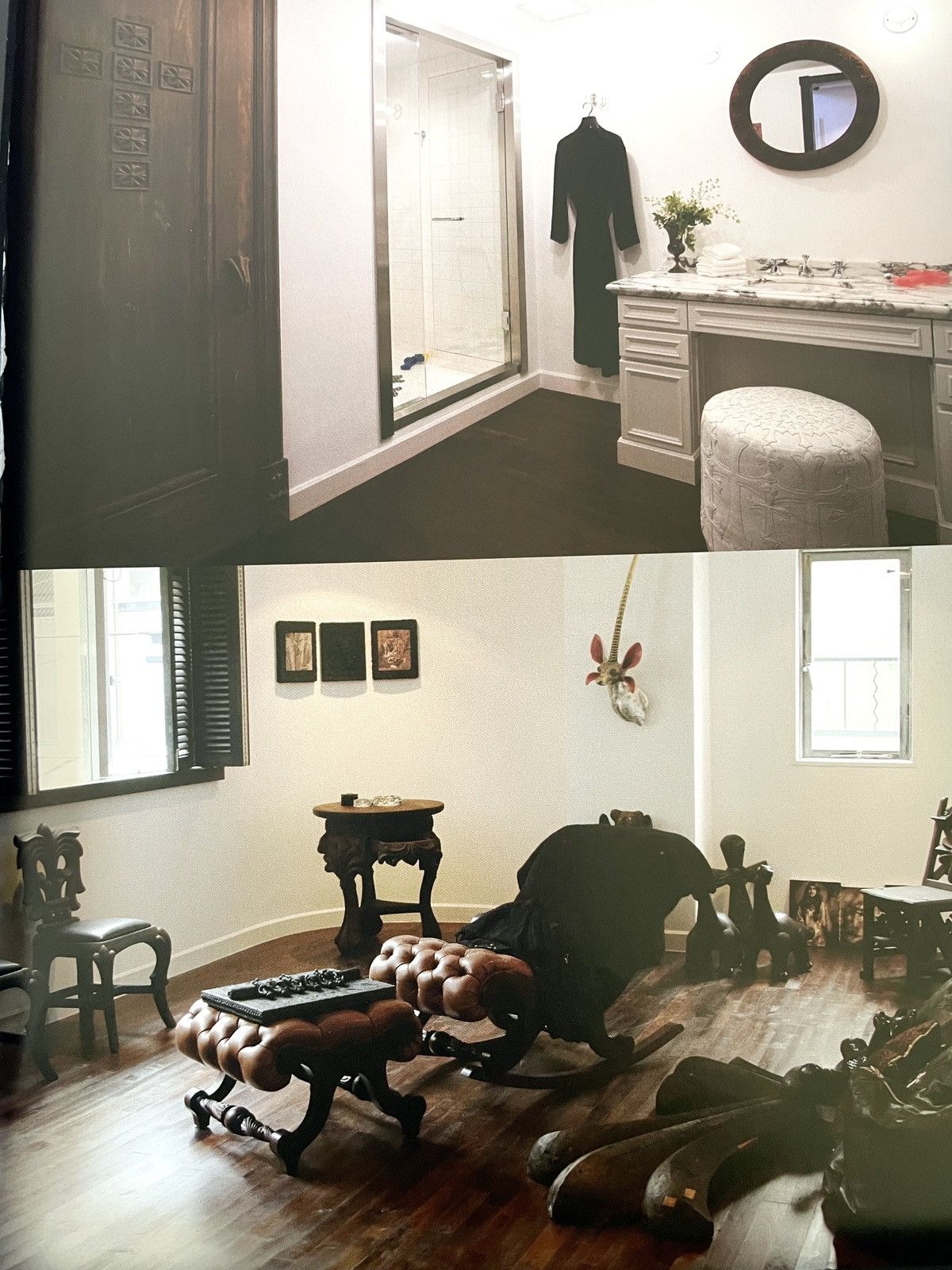 Chrome Hearts × Vintage Chrome Hearts furnished rooms Framed poster 9x11 Size ONE SIZE - 2 Thumbnail