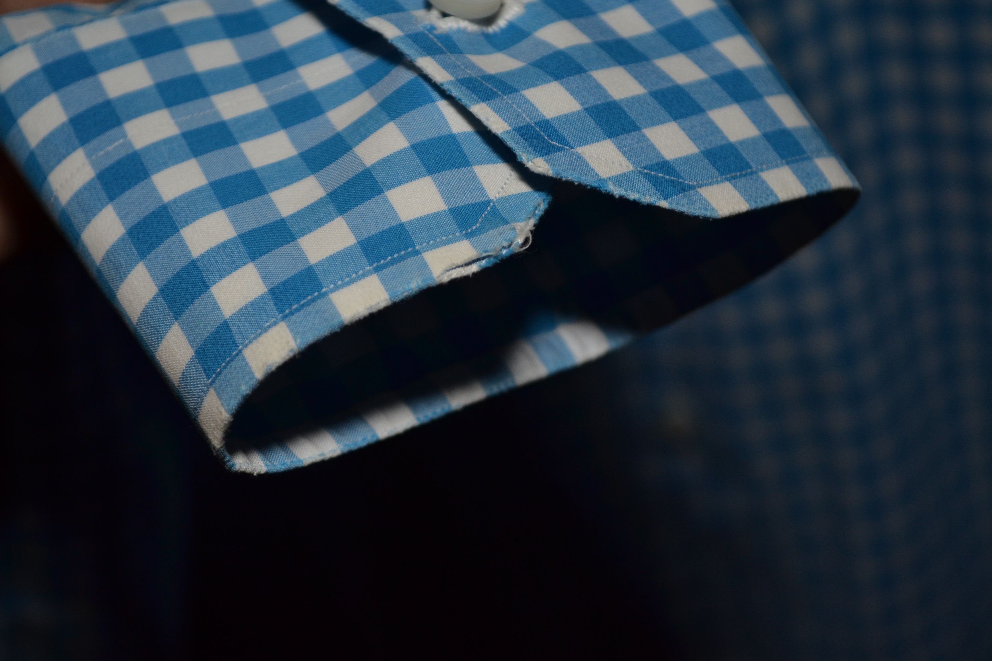 Isaia Isaia Napoli Checkered Shirt L Size US L / EU 52-54 / 3 - 4 Thumbnail