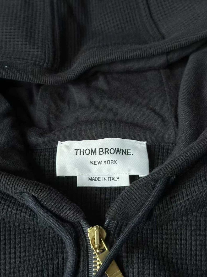 Thom Browne Thom Browne Blue waffle zipper cap Size US L / EU 52-54 / 3 - 3 Thumbnail