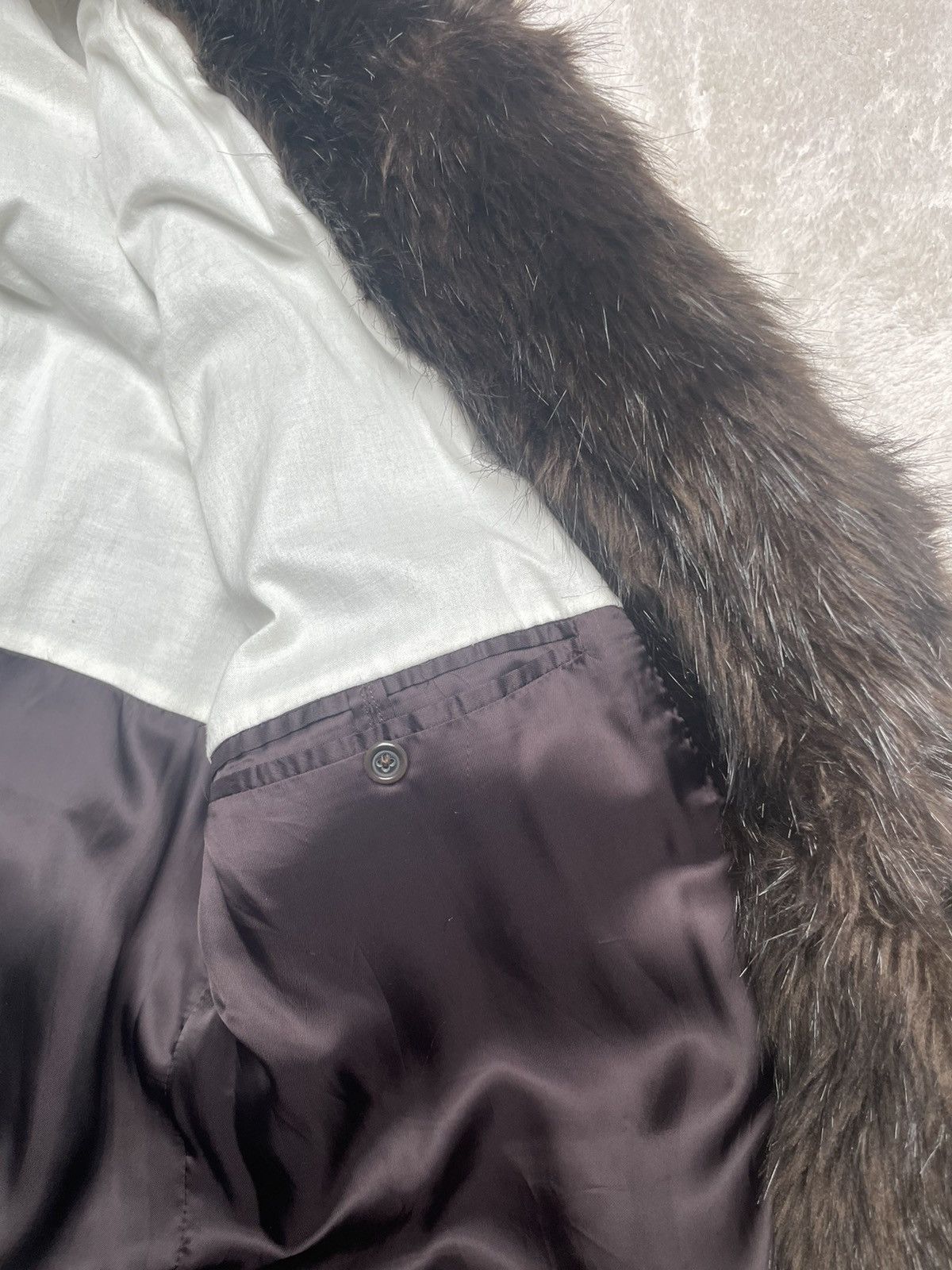 H&M × Maison Margiela Maison Margiela x H&M long faux fur coat Size US L / EU 52-54 / 3 - 6 Thumbnail