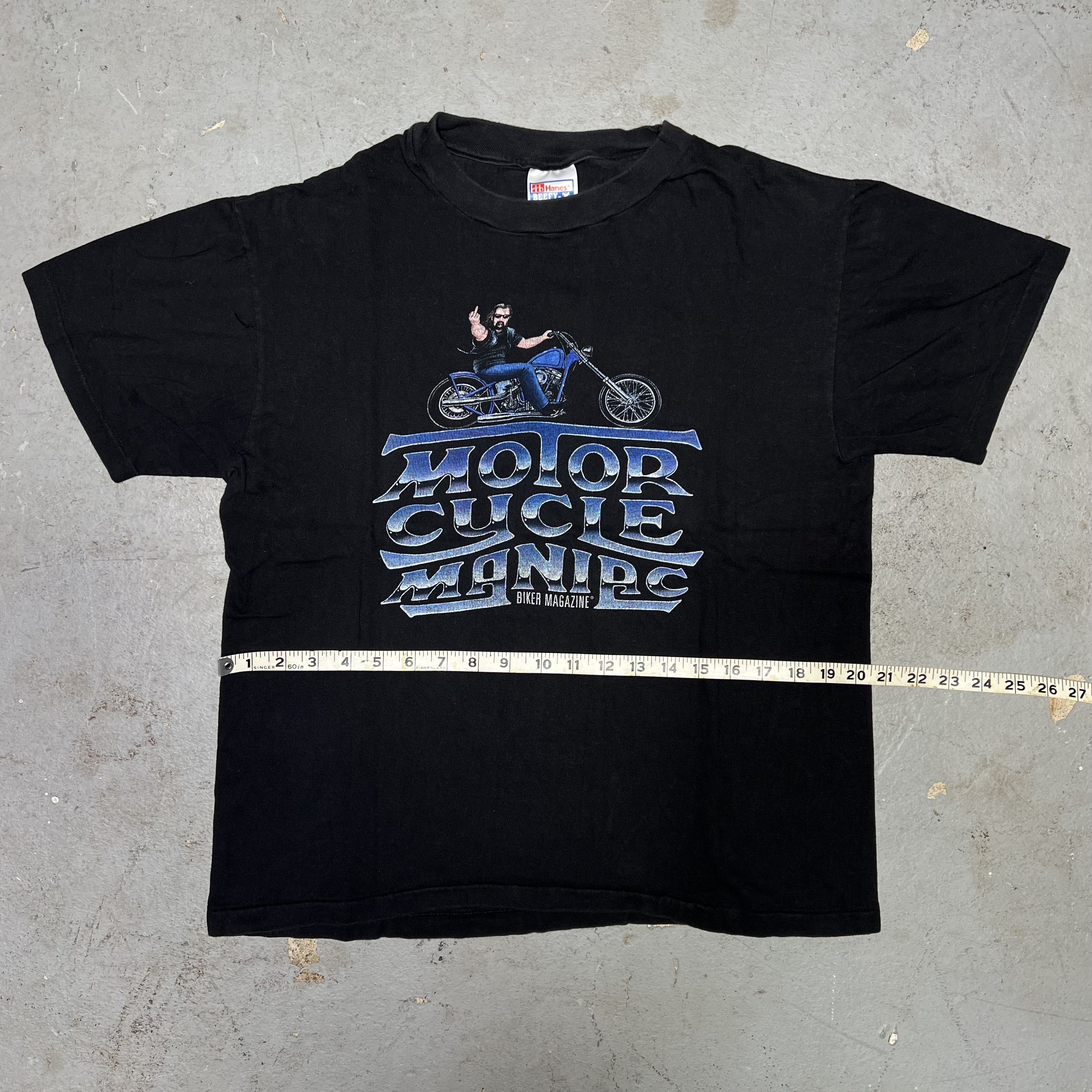 Vintage 7450 Melrose Easy Riders Black T Shirt