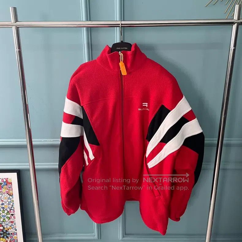 Balenciaga Balenciaga Patchwork fleece jacket Size US M / EU 48-50 / 2 - 1 Thumbnail