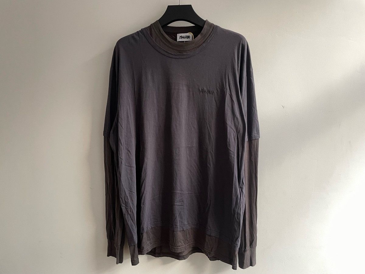 Magliano Magliano 24FW Double Layer Long-Sleeves Tee Size US S / EU 44-46 / 1 - 5 Thumbnail