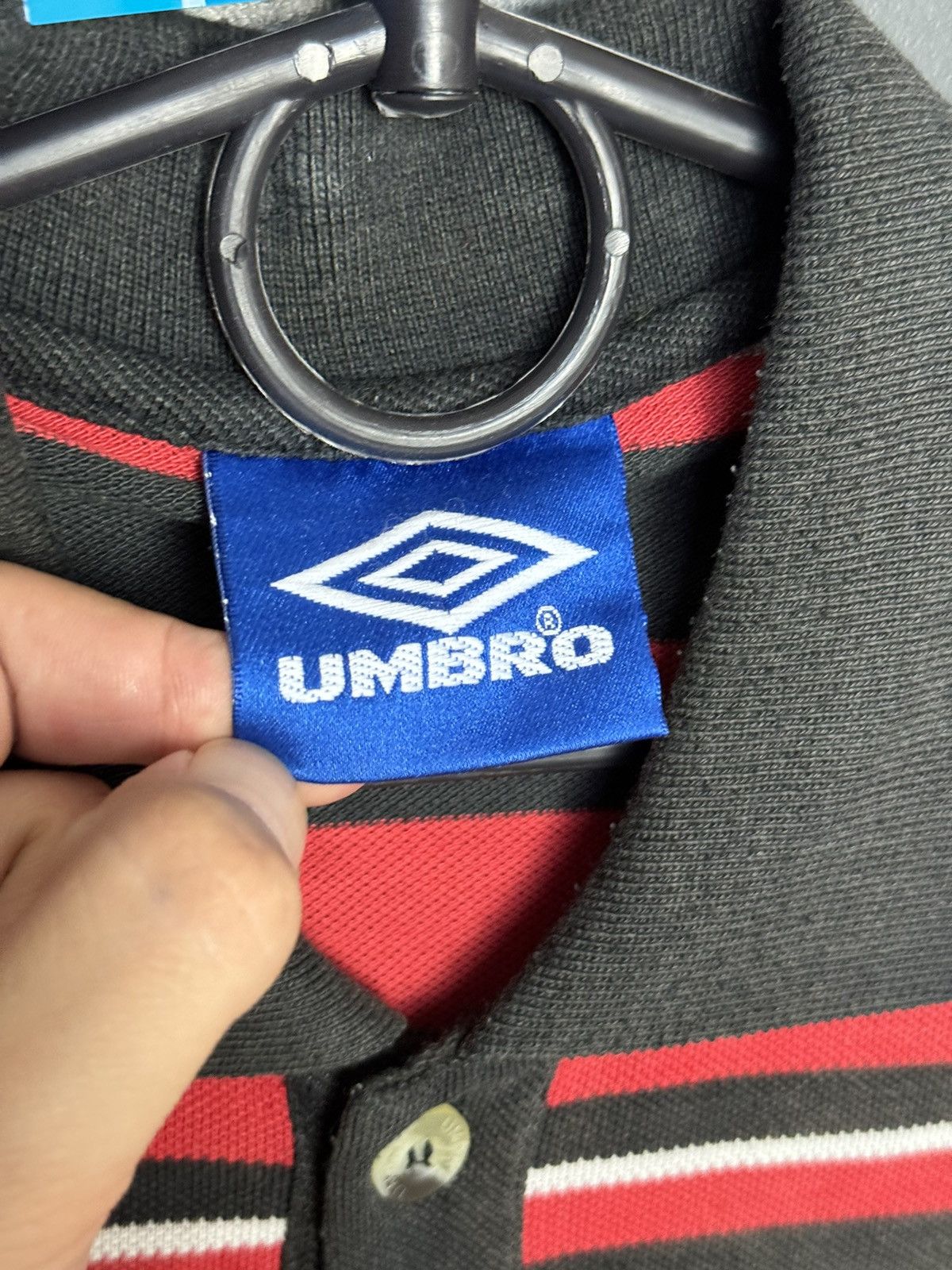 Umbro Vintage 1990’s Manchester United Training Football T-Shirt Size US S / EU 44-46 / 1 - 13 Thumbnail