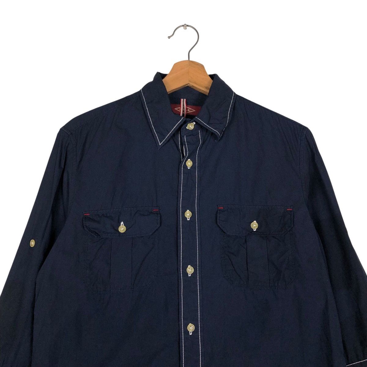 Japanese Brand × Vintage 📌Vintage Bowling Shirt Ball Button Size US M / EU 48-50 / 2 - 4 Thumbnail