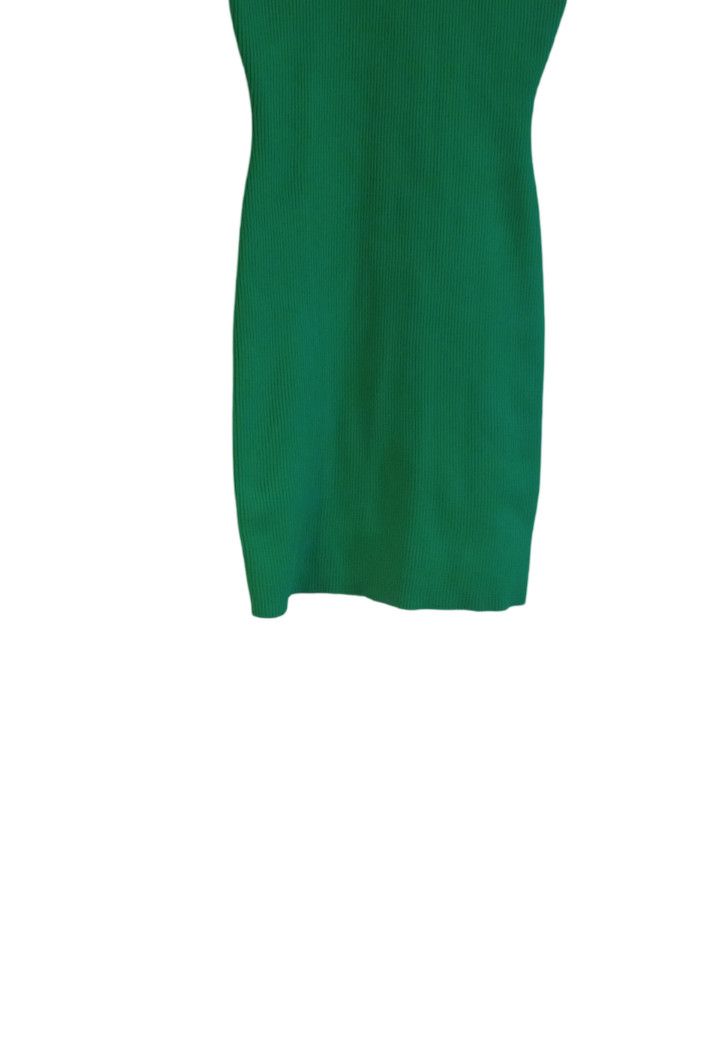 Other Green Form Fitting Sleeveless Knit Type Dress Size M / US 6-8 / IT 42-44 - 3 Thumbnail