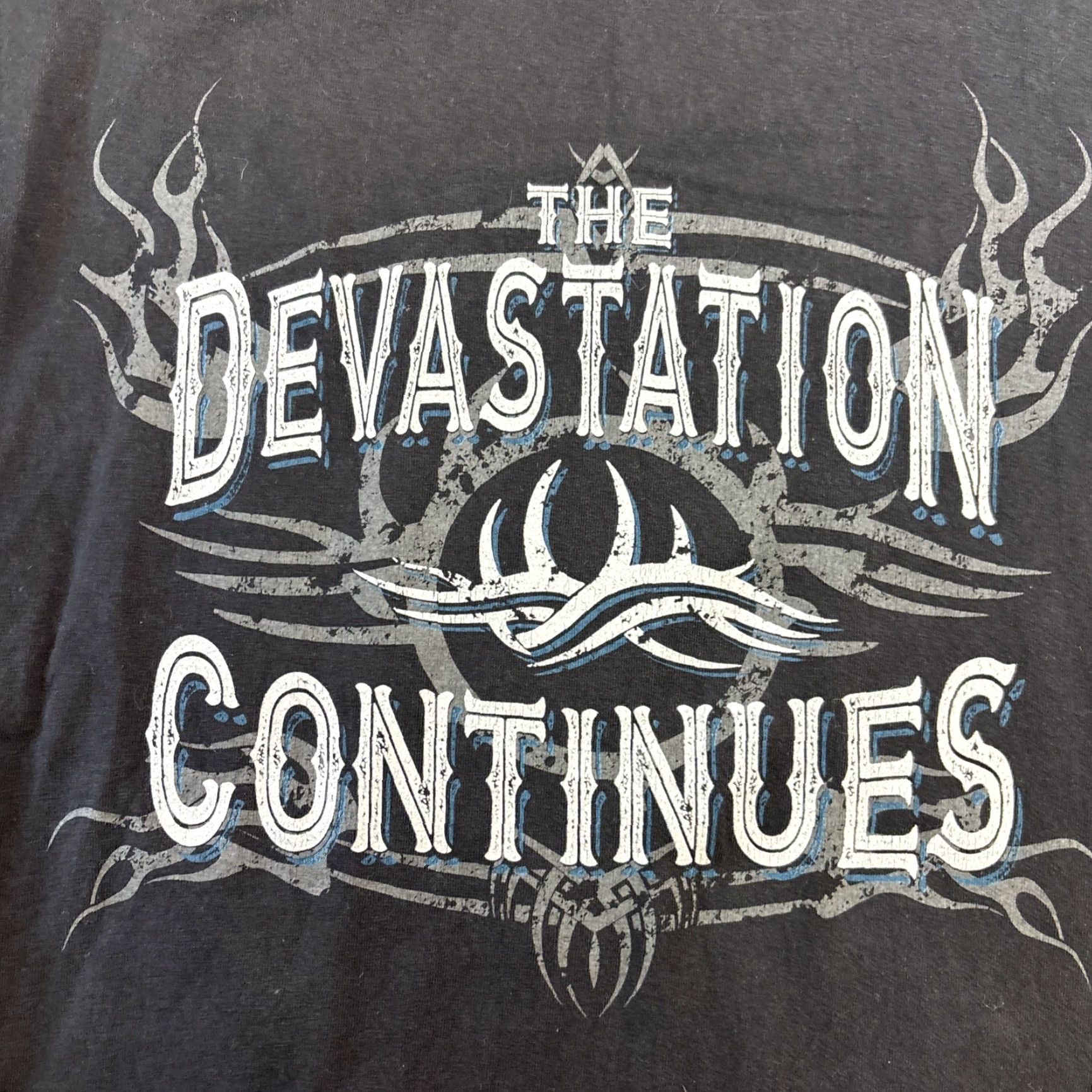 Goldbergh WWE T-Shirt Goldberg The Devastation Continues Black Short Sleeve M Unisex Mens Womens Size US 31 - 3 Thumbnail