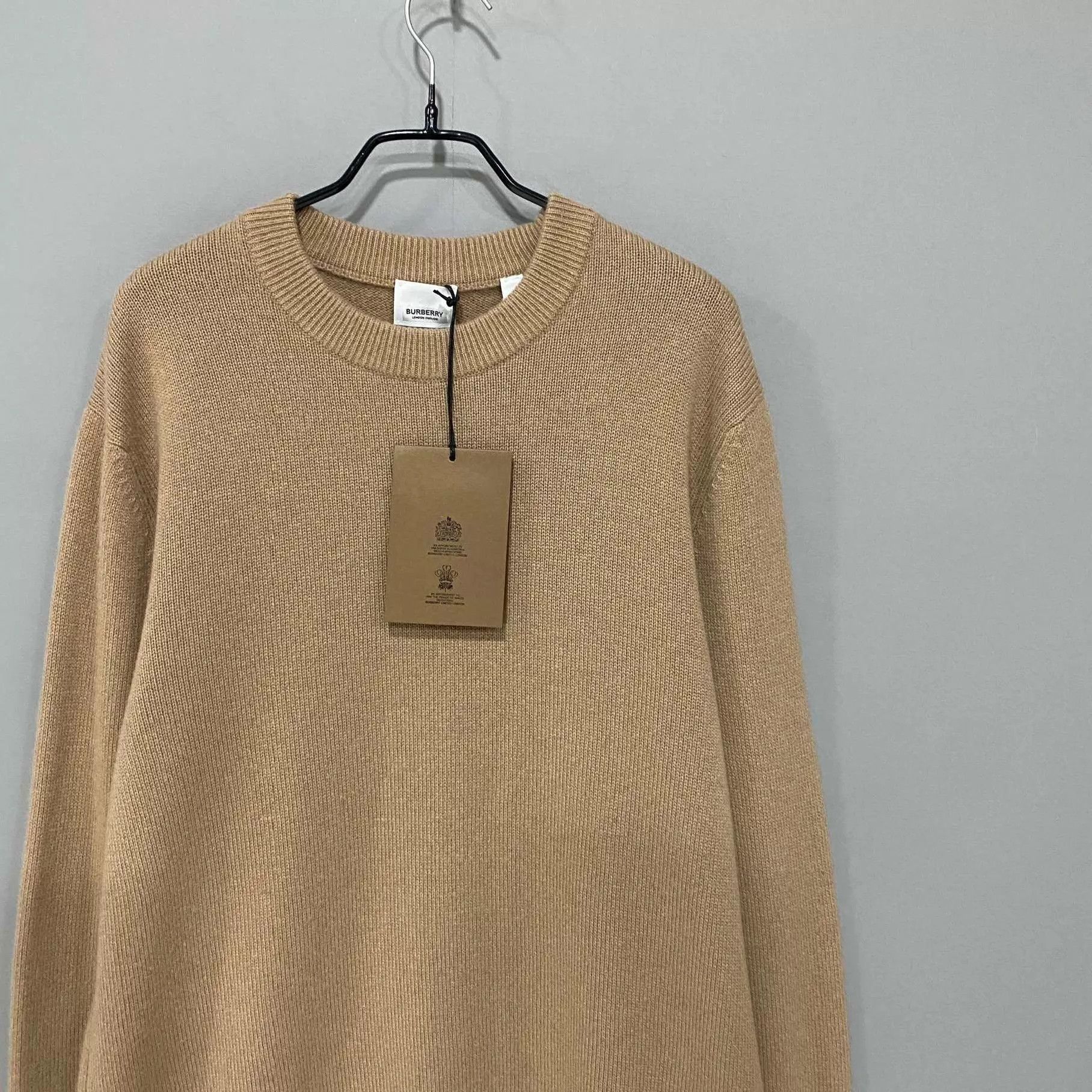 Burberry Burberry Khaki Knit Top M Size US M / EU 48-50 / 2 - 2 Thumbnail