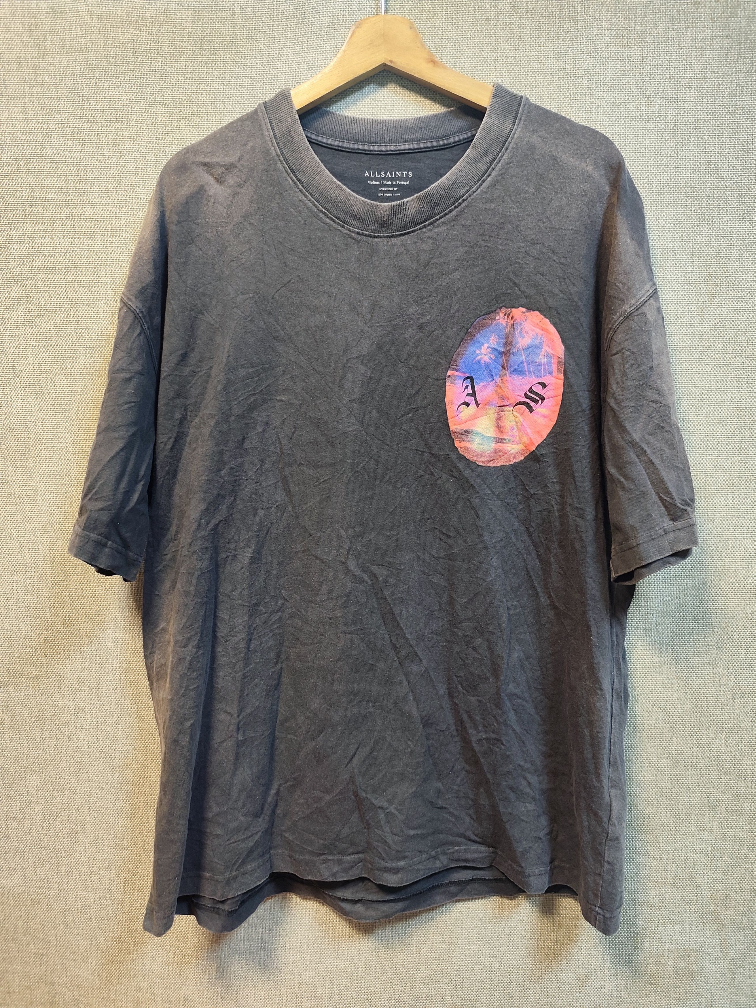 Allsaints Allsaints Distressed Tee Size US XL / EU 56 / 4 - 2 Thumbnail