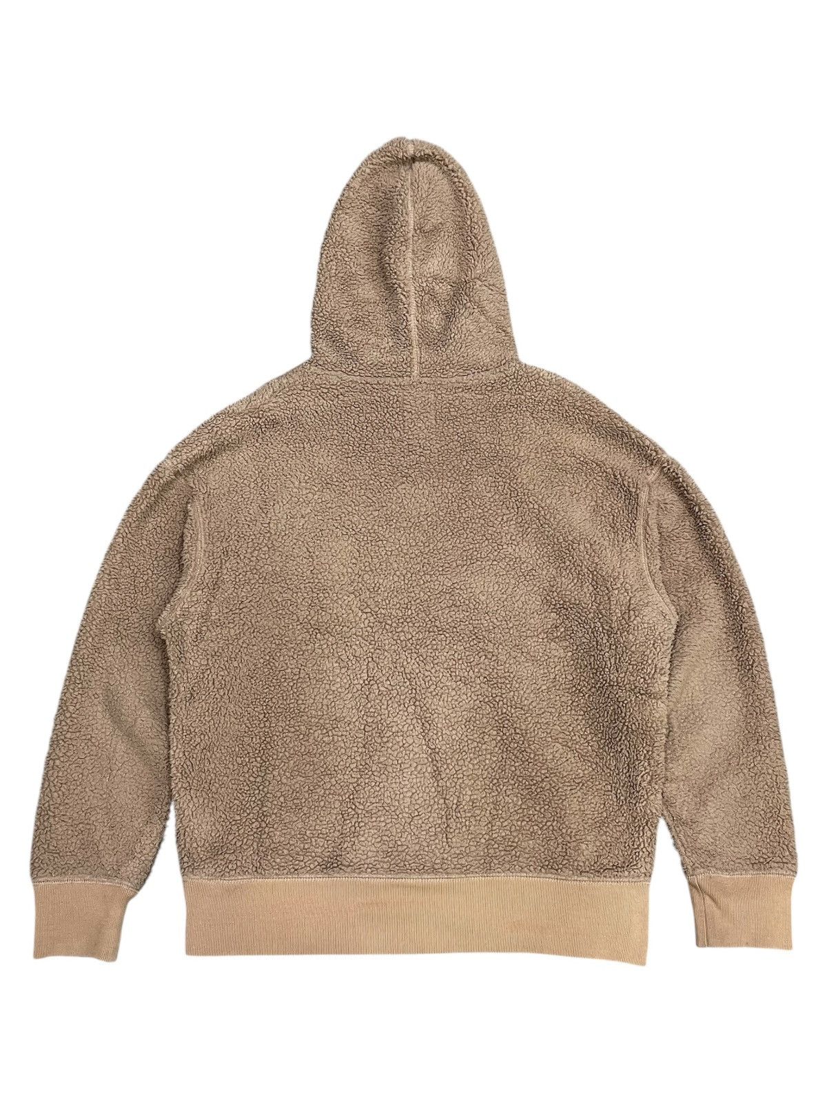 Gap GAP Brown Sherpa Fleece HoodieTravis Scott Kanye Vibes S Size US S / EU 44-46 / 1 - 2 Thumbnail