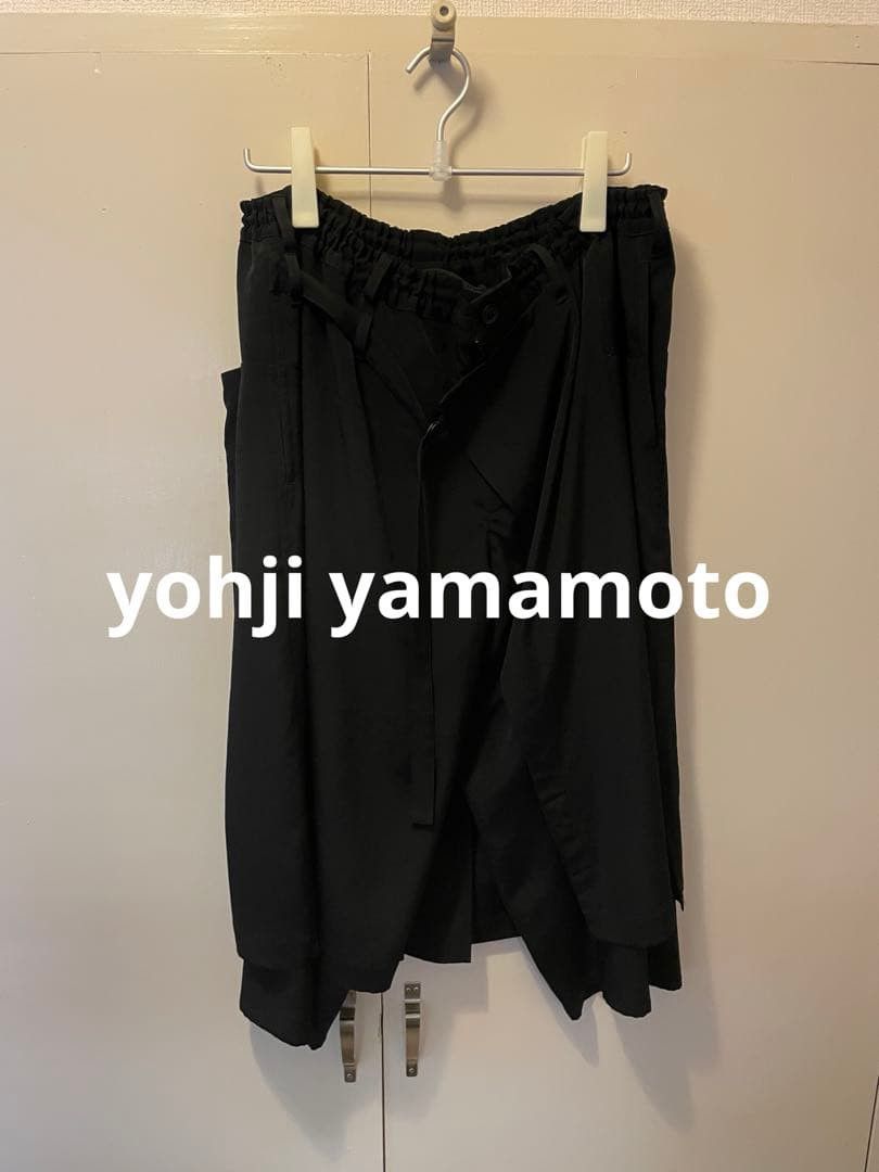 Yohji Yamamoto yohji yamamoto POUR HOMME/HS-P18-500/Wrap Pants Size US 36 / EU 52 - 1 Thumbnail