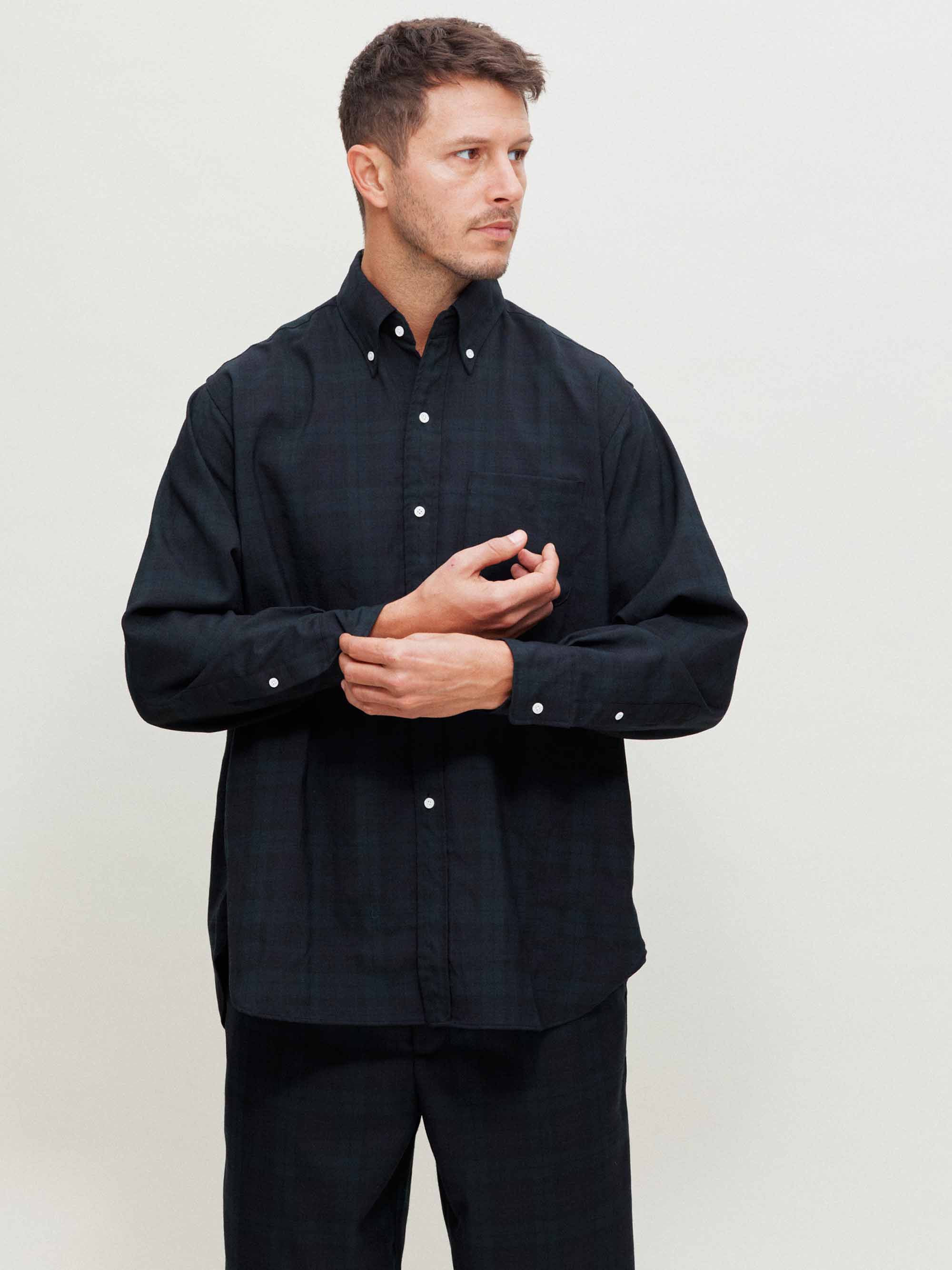 Beams Plus Beams Plus x Monocle Plaid 100% Wool Travel Shirt Size US L / EU 52-54 / 3 - 2 Thumbnail