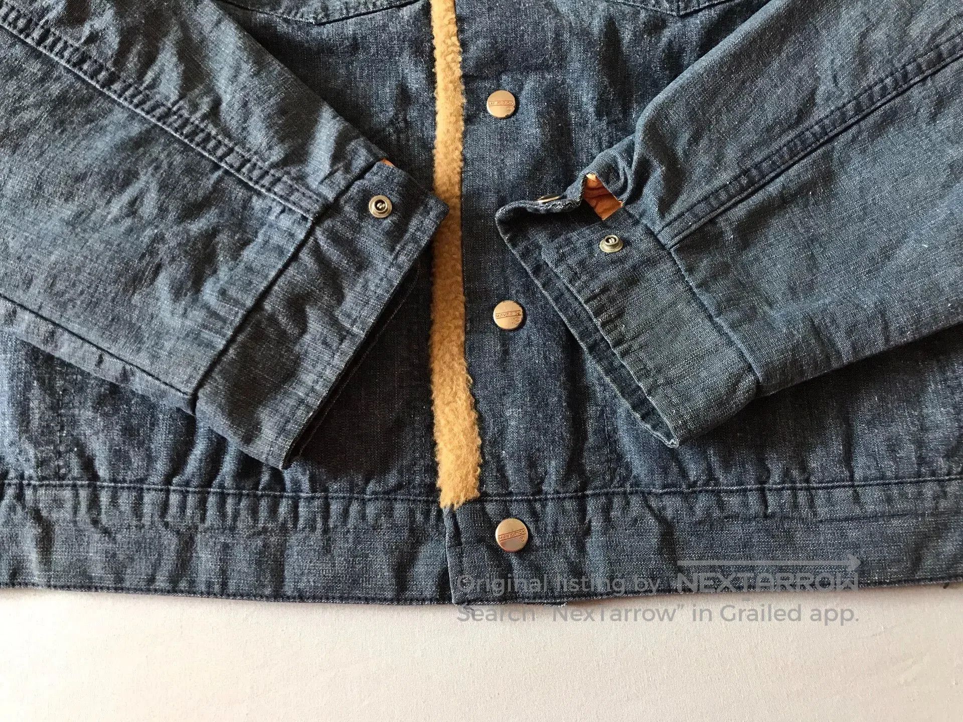 Wrangler 80s Blue Bell Maverick Sherpa Western Jacket. Size US S / EU 44-46 / 1 - 6 Thumbnail