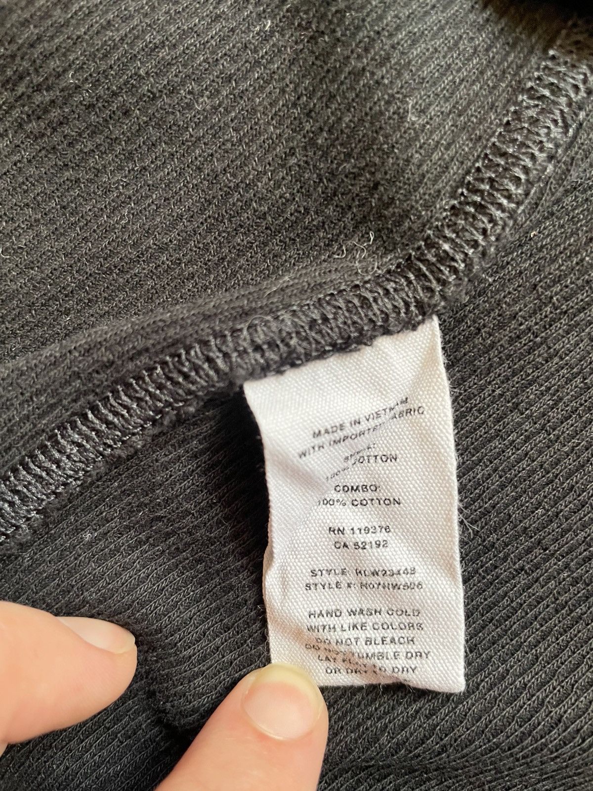 Helmut Lang Helmut Lang Distressed Long Sleeve Size S Size S / US 4 / IT 40 - 7 Thumbnail