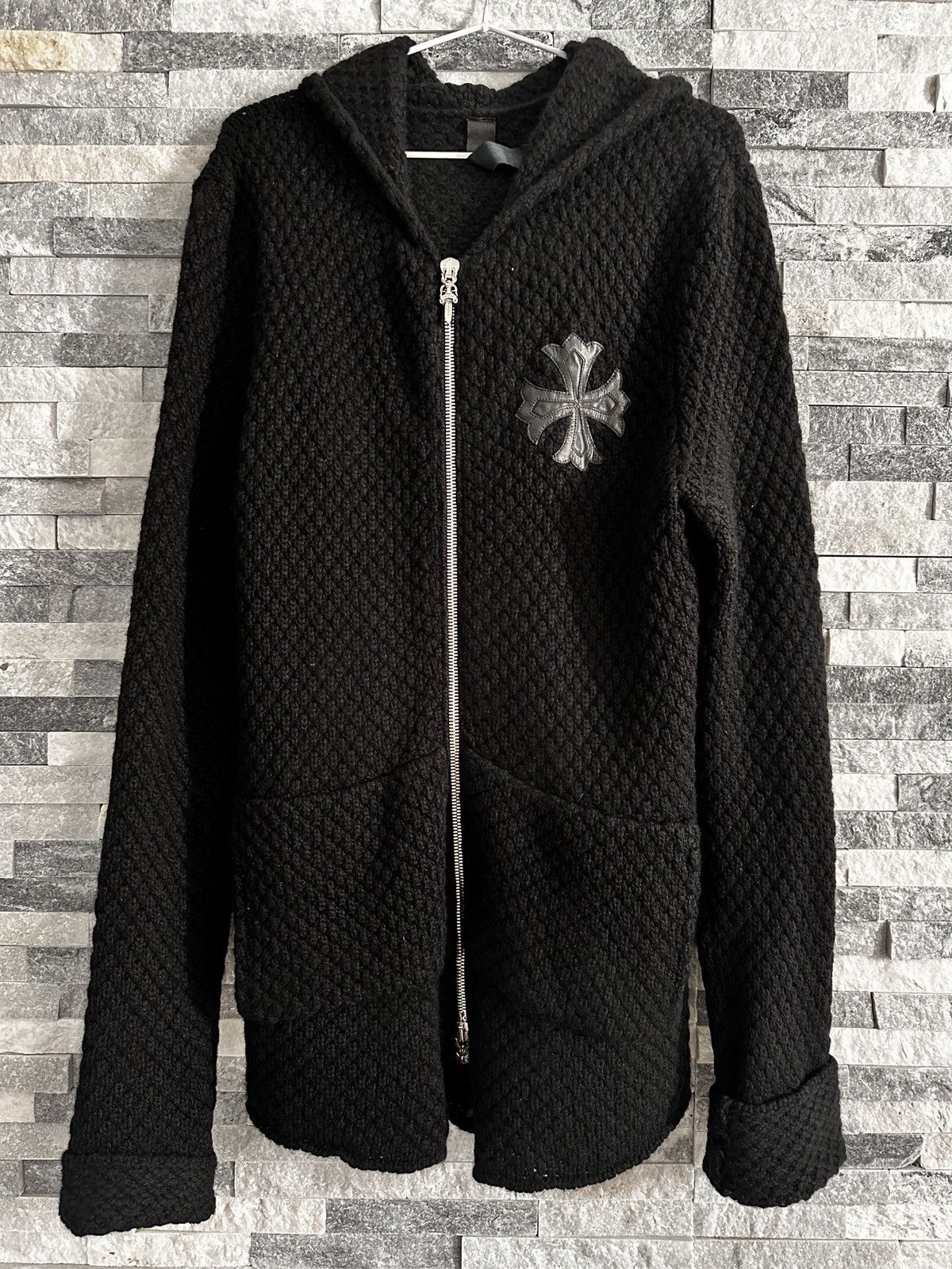 Chrome Hearts Chrome Hearts Cashmere Hoodie Black S Size US S / EU 44-46 / 1 - 1 Thumbnail