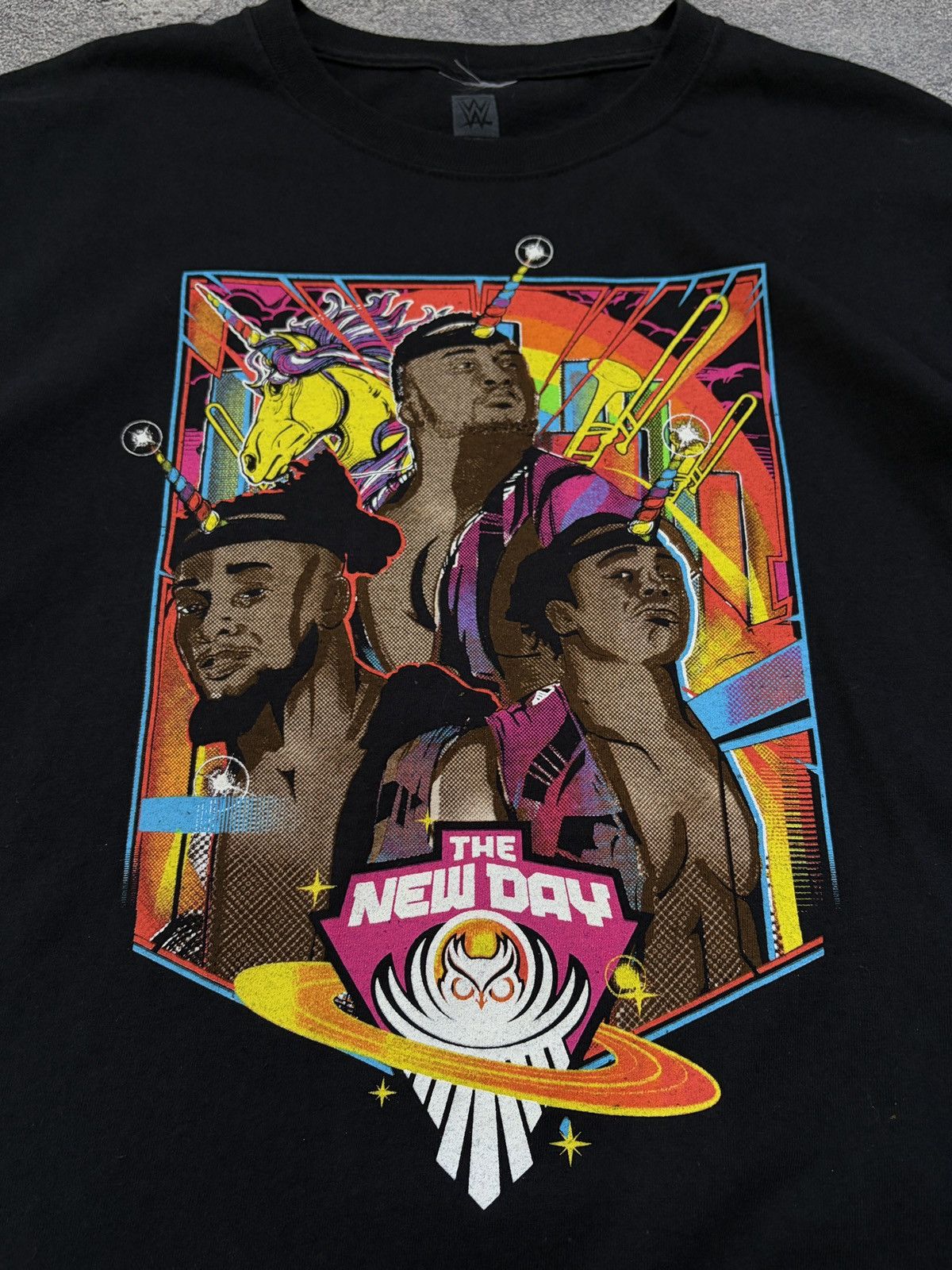 WWE The New Day WWE Kofi Woods Big E Long Sleeve Shirt Merch L Size US L / EU 52-54 / 3 - 4 Thumbnail