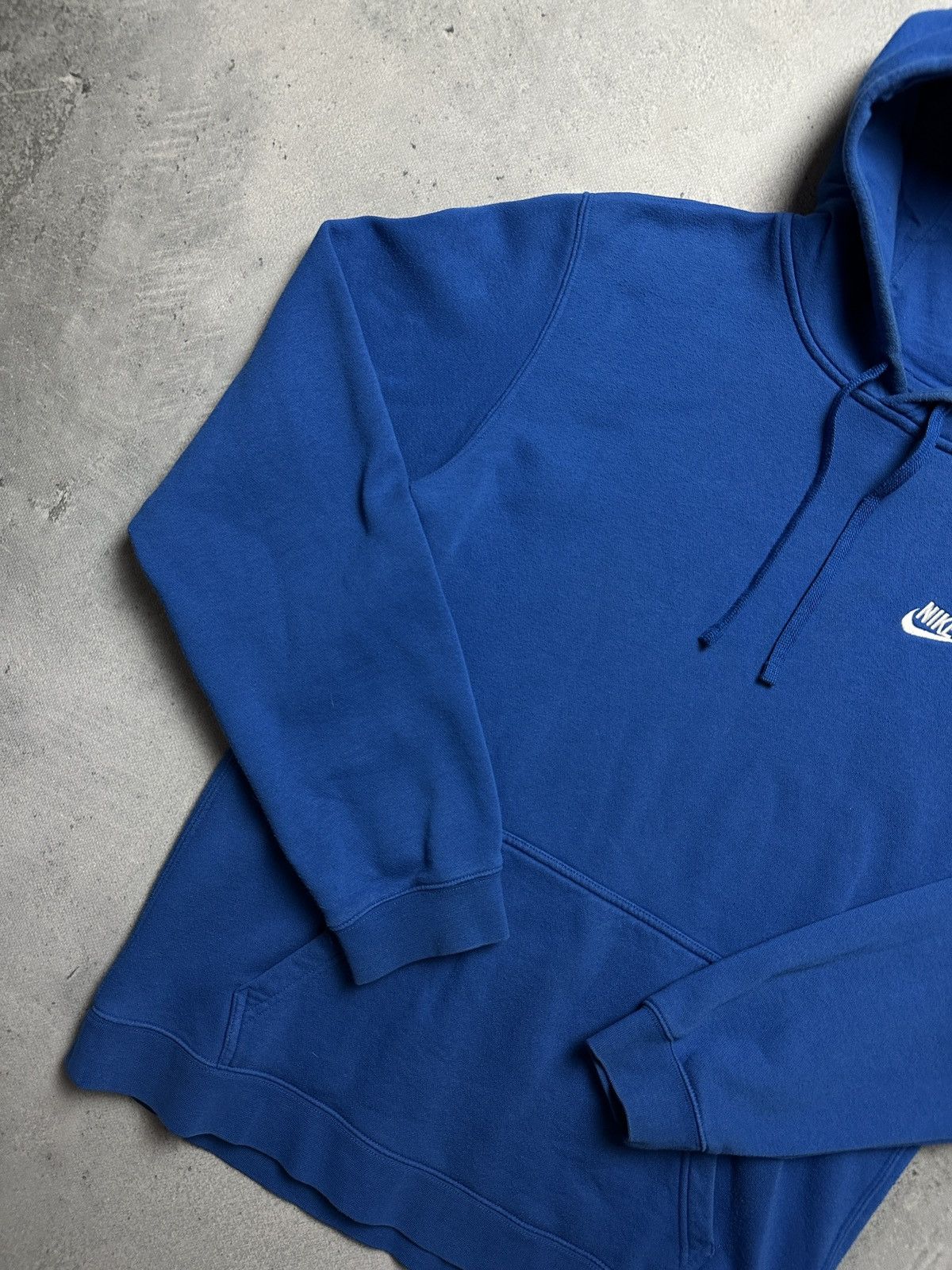 Nike Vintage Hoodie Nike small Logo Swoosh y2k USA 00s Hype Boxy Size US L / EU 52-54 / 3 - 3 Thumbnail
