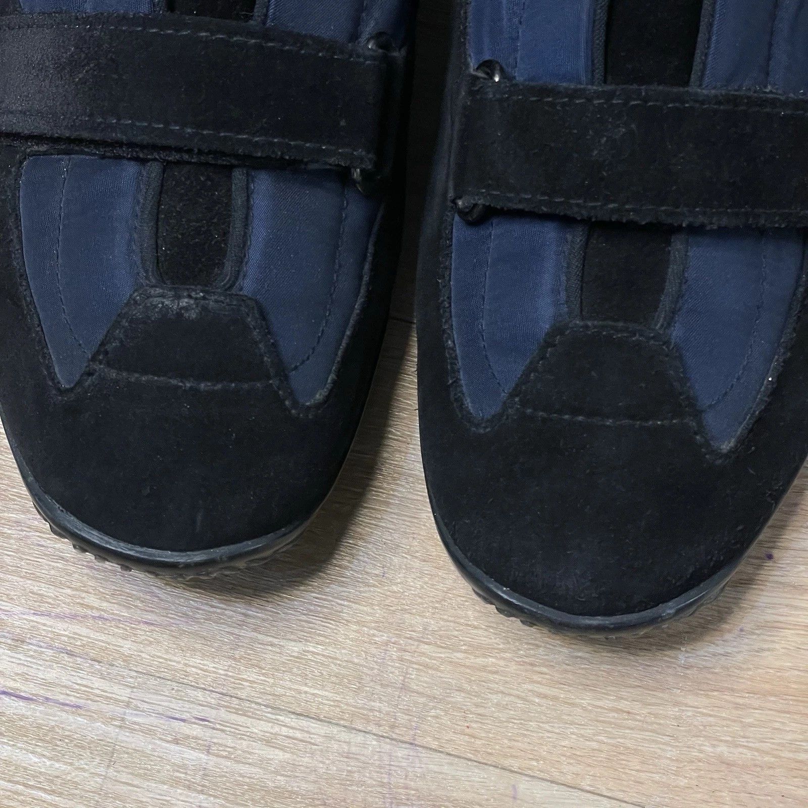 Prada Prada America’s Cup Luna Rossa Sneakers Black Blue Suede Size US 10.5 / EU 43-44 - 5 Thumbnail