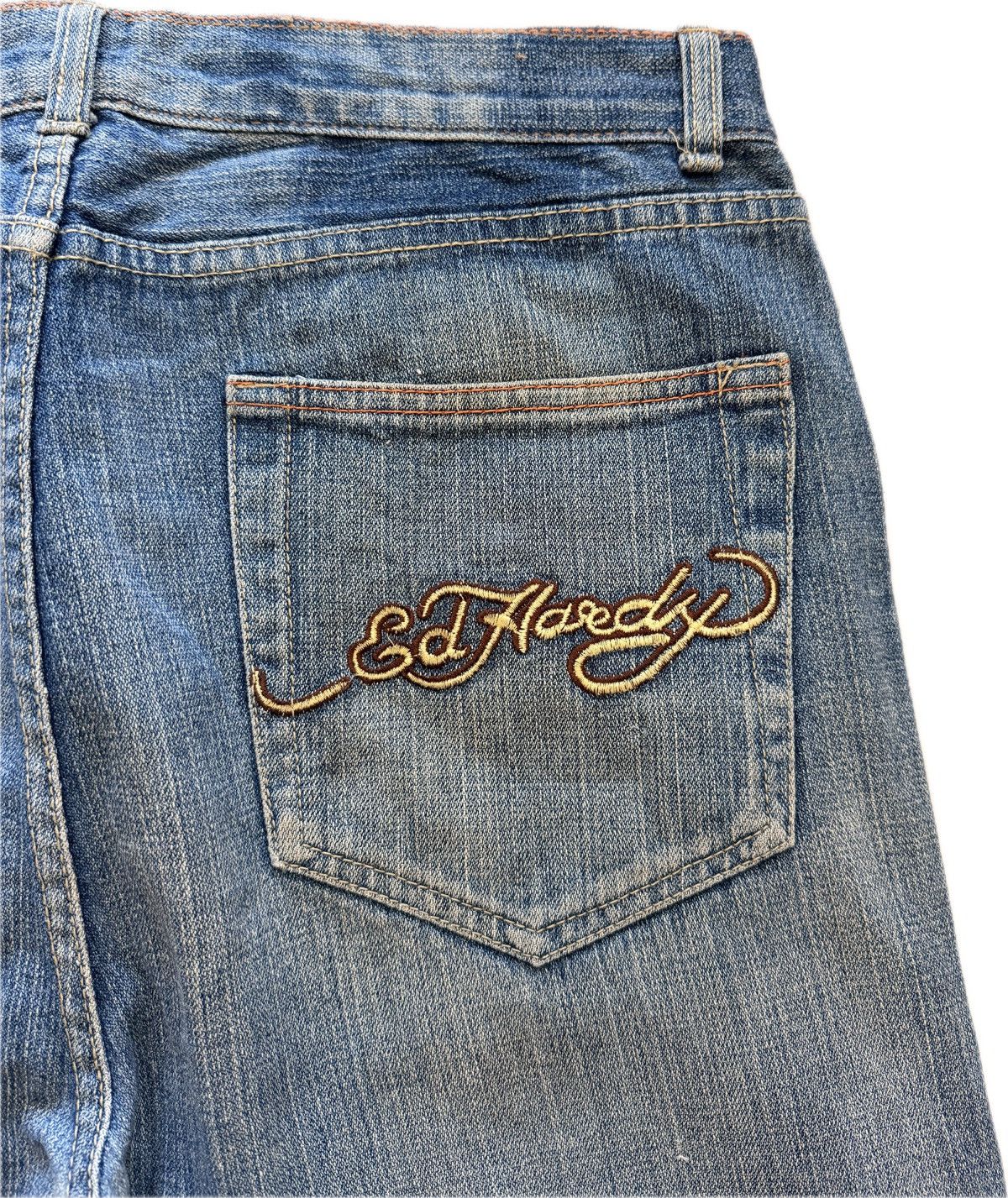 Ed Hardy Vintage Bulldog Ed Hardy Jeans Size US 40 / EU 56 - 4 Thumbnail