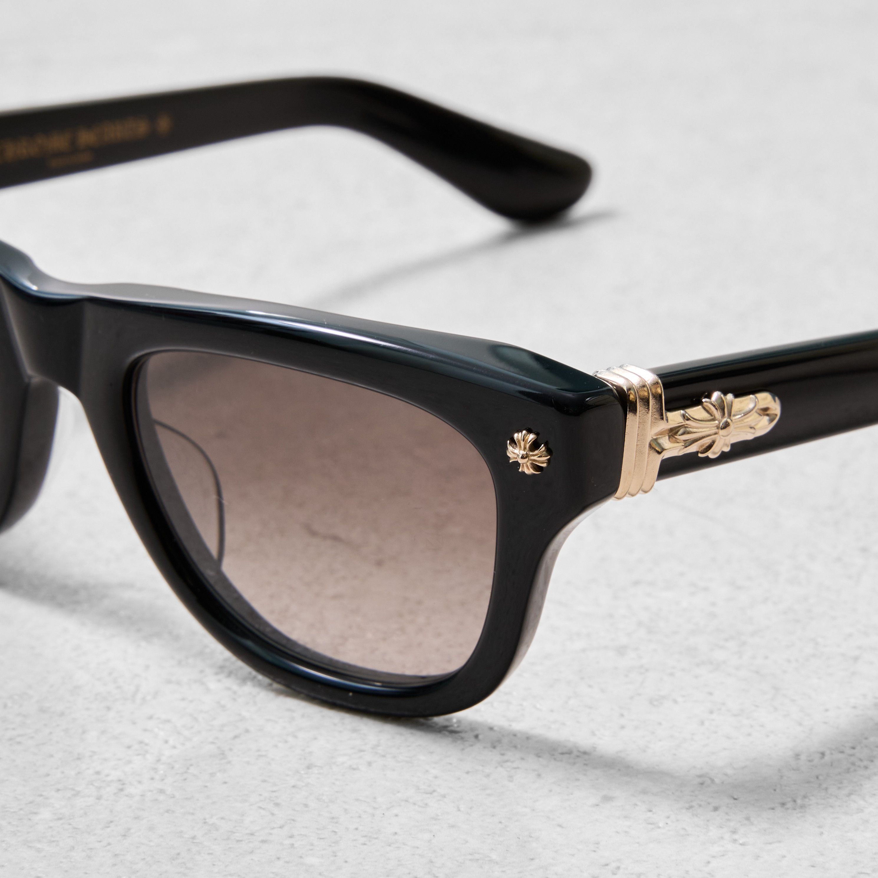 Chrome Hearts CHROME HEARTS TRITITSAGAIN BLACK/18KGP-SUN Size ONE SIZE - 7 Thumbnail