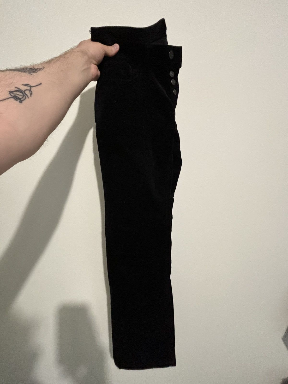 Gucci Gucci Jeans in Black Velvet Size US 28 / EU 44 - 1 Thumbnail