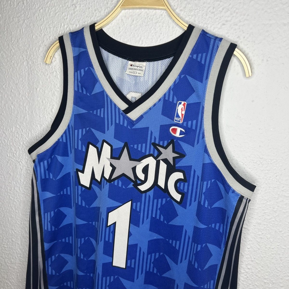 Champion Vintage Champion Jersey Top Magic 1 McGrady Navy Blue Size US L / EU 52-54 / 3 - 4 Thumbnail