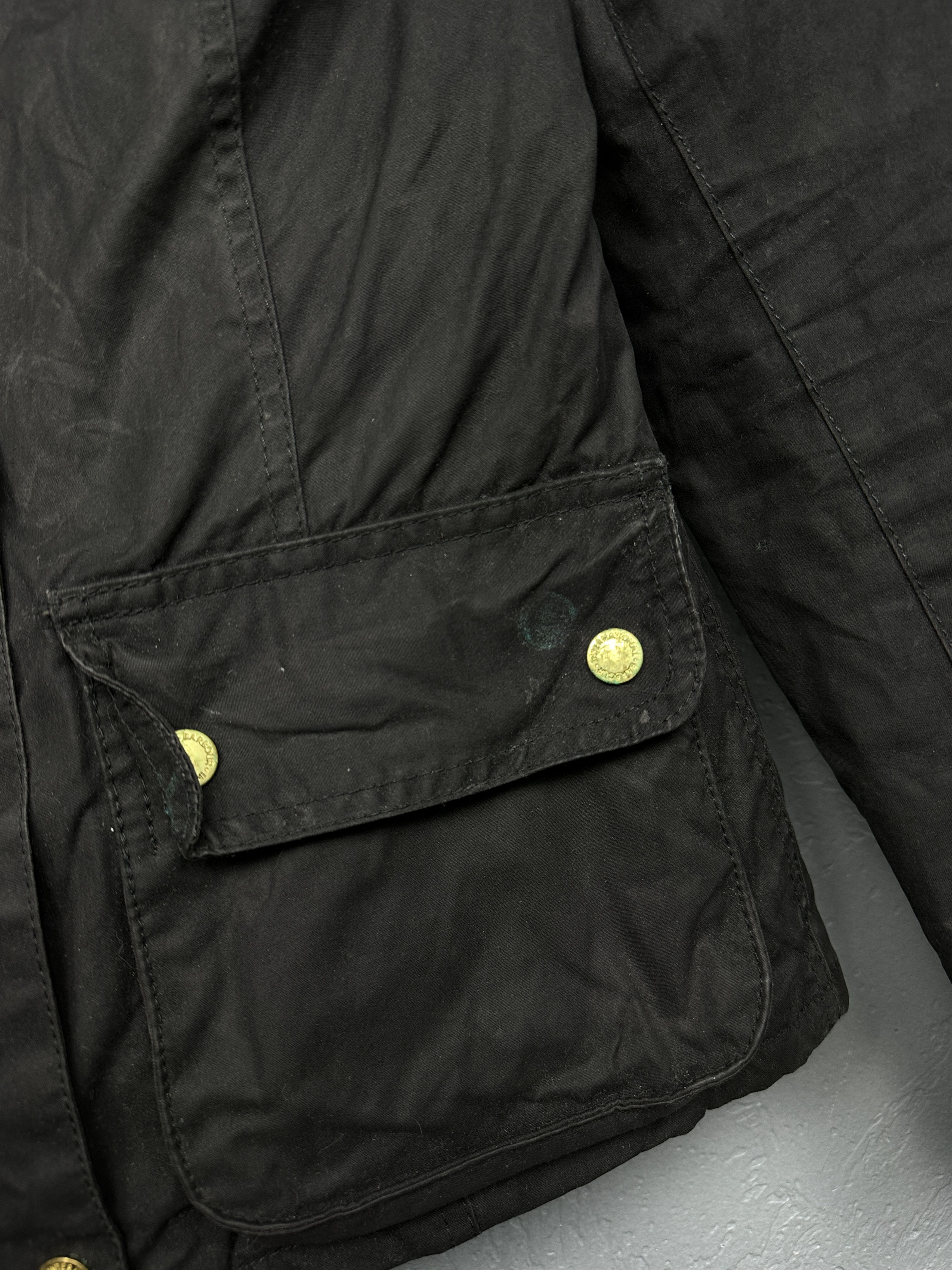 Barbour Barbour International Womens Fins Wax Jacket Size S / US 4 / IT 40 - 5 Thumbnail
