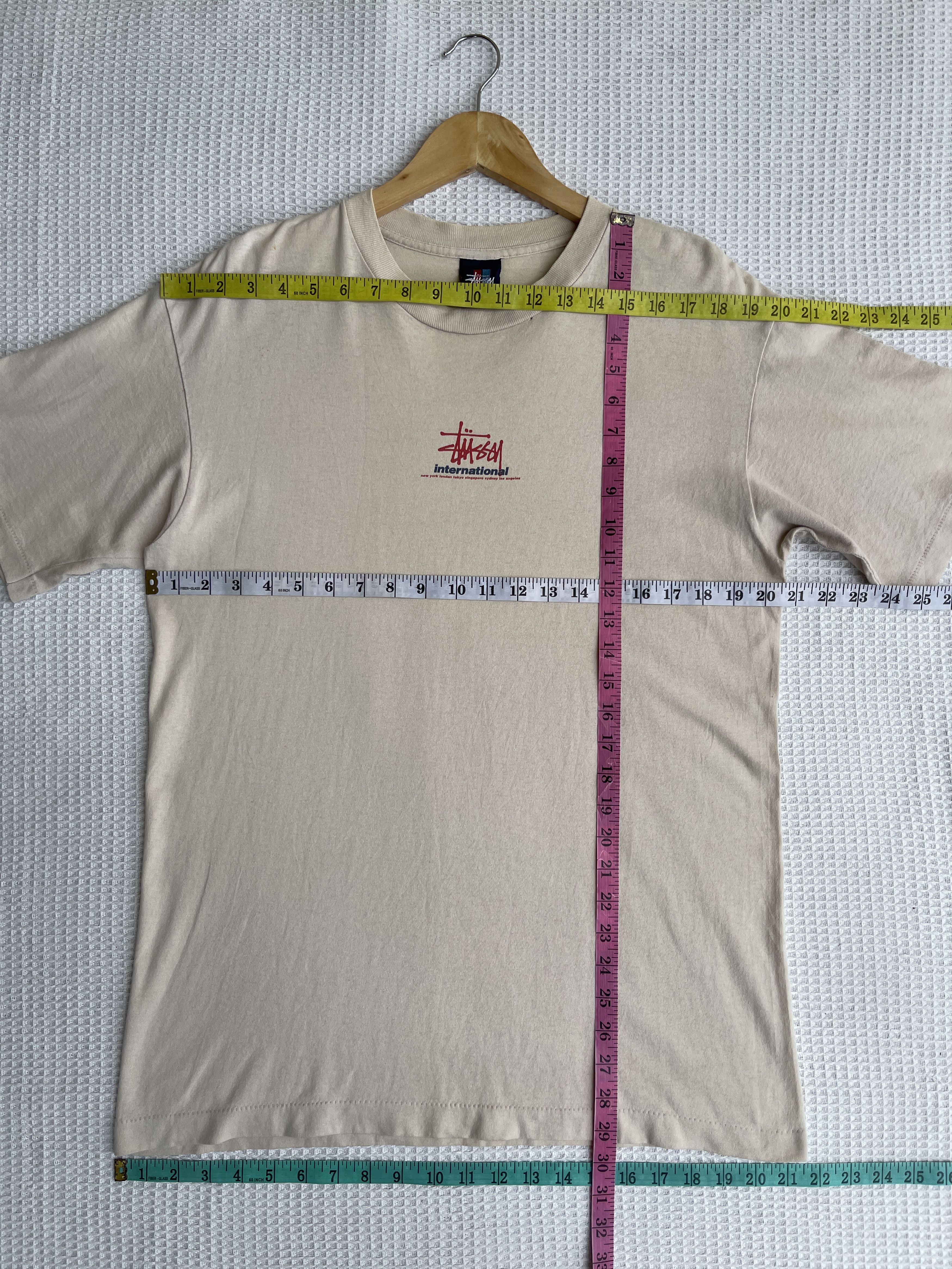 Stussy Rare🔥Vintage 90s Stussy Center Logo Tee Size US M / EU 48-50 / 2 - 11 Thumbnail