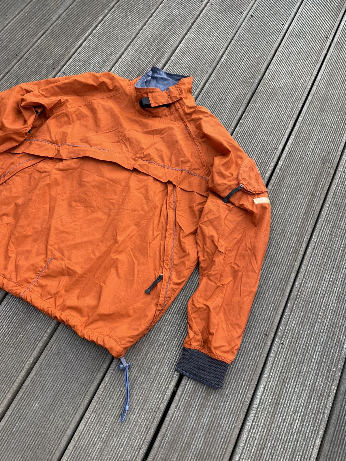 Nike ACG Vintage Nike Jacket Mens Extra Large Orange ACG Kayak Smock Size US XL / EU 56 / 4 - 2 Thumbnail