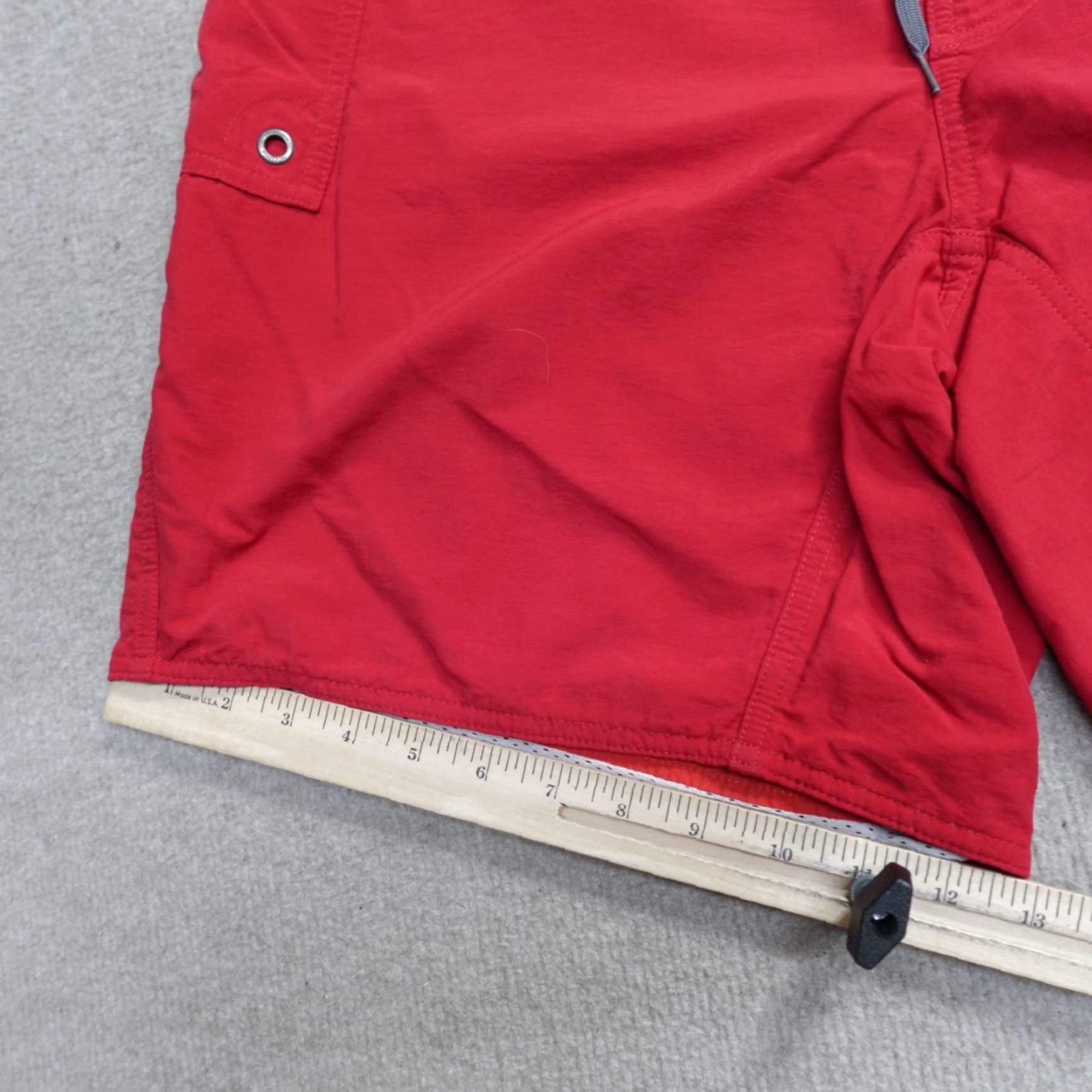 Patagonia Patagonia Board Shorts 33 Red Nylon Pocket Hybrid Mens Size US 33 - 5 Thumbnail