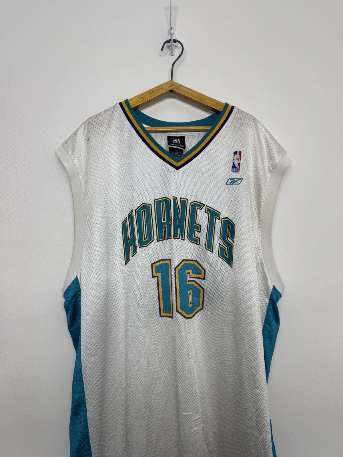 Reebok Vintage Peja Stojakovic New Orleans Hornets Adidas Swingman Size US XXL / EU 58 / 5 - 3 Thumbnail