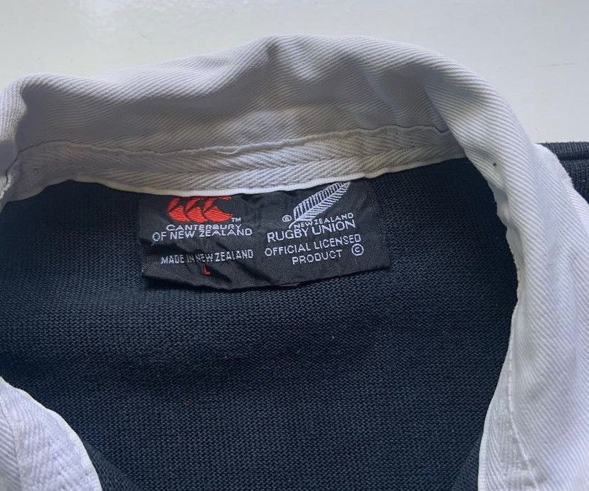 Canterbury of New Zealand Jersey rugby all blacks steinlager 1994 Size US XXL / EU 58 / 5 - 4 Thumbnail