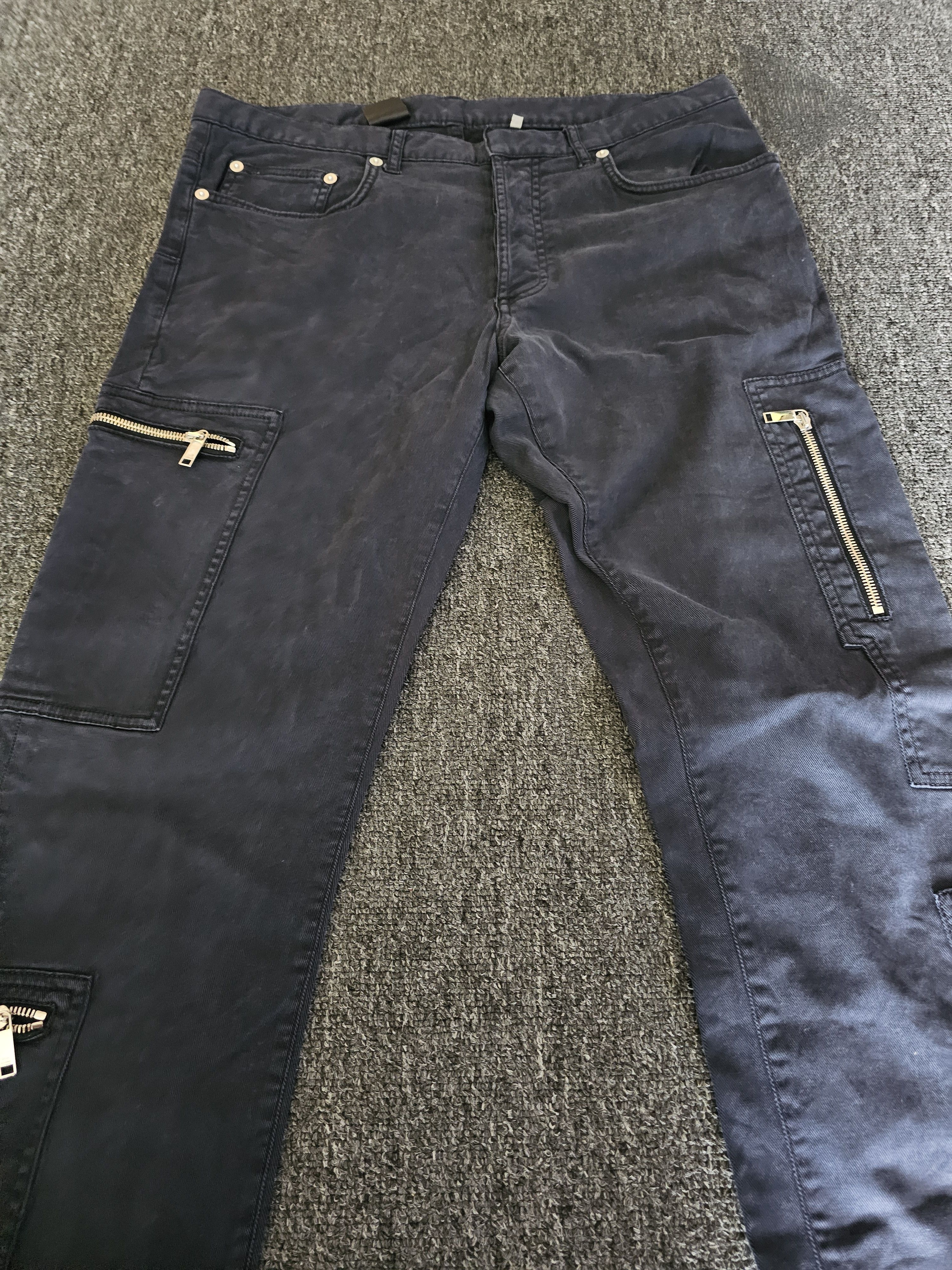 Dior Dior Men's Dark Gray Workwear Casual Pants Jeans Size 34 Size US 32 / EU 48 - 2 Thumbnail